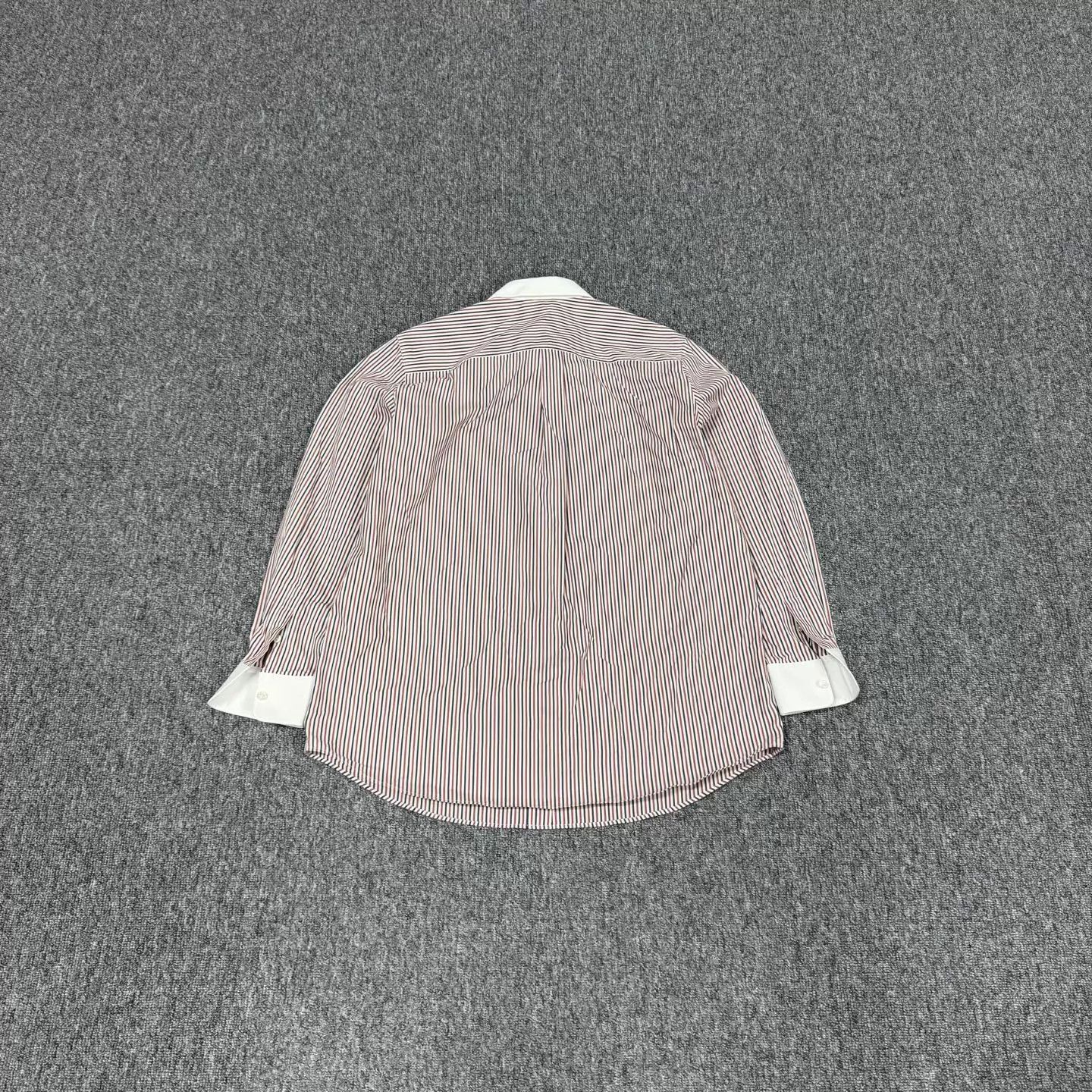 Celine Celine Arch Embroidered Pinstripe Shirt 42 99New Size M / US 6-8 / IT 42-44 - 2 Thumbnail