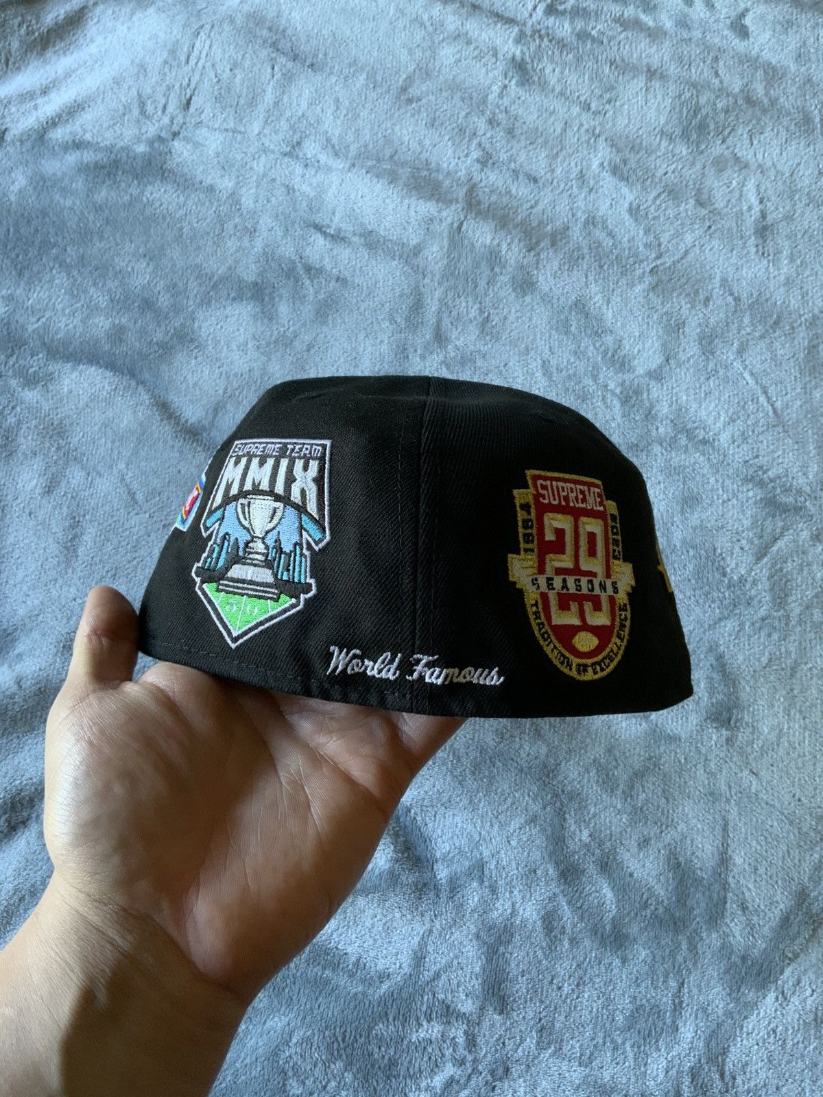 Supreme supreme fitted hat 7 3/8 Size ONE SIZE - 3 Thumbnail