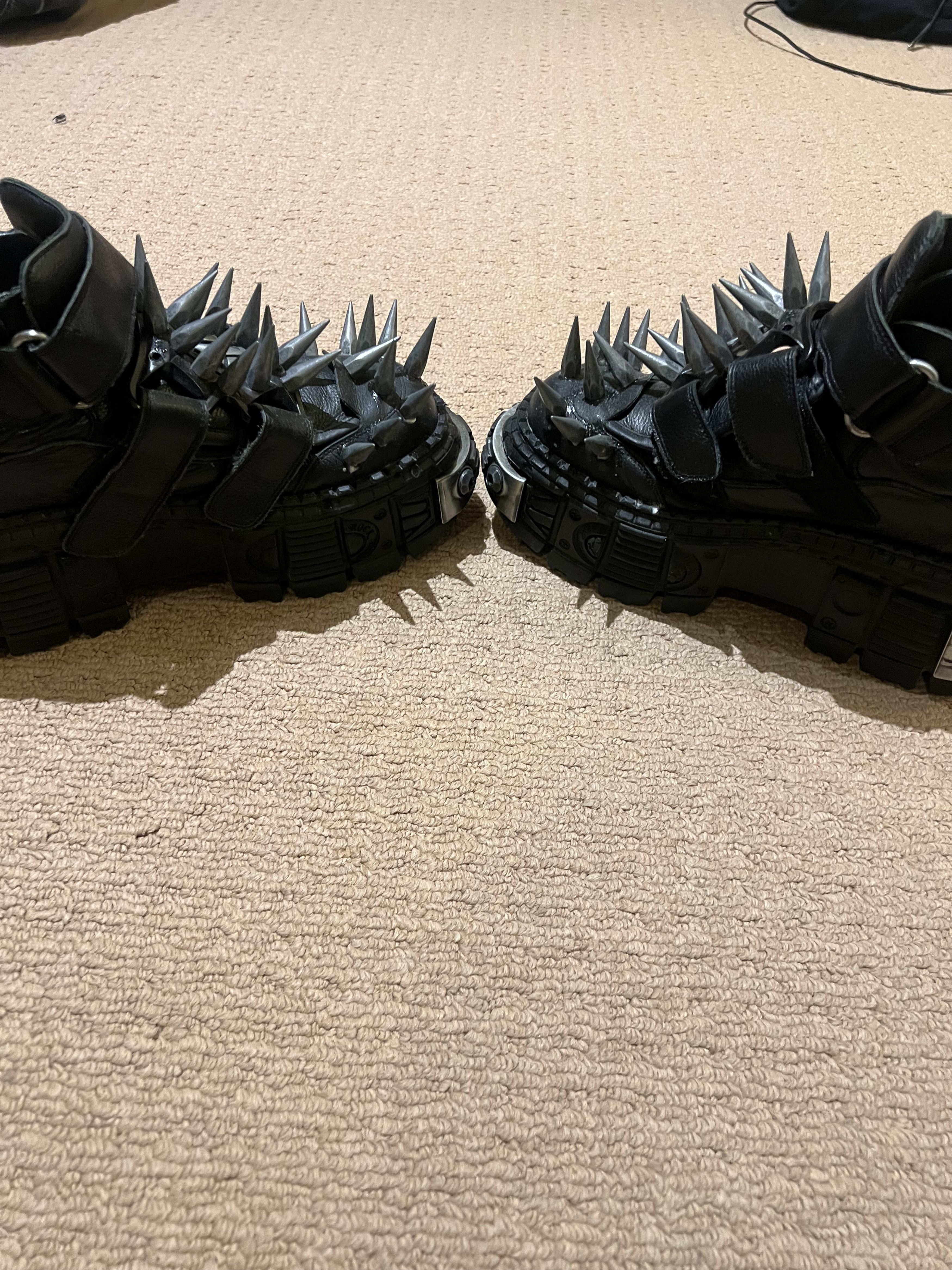New Rock New Rock custom spiked Size US 10 / EU 43 - 11 Thumbnail