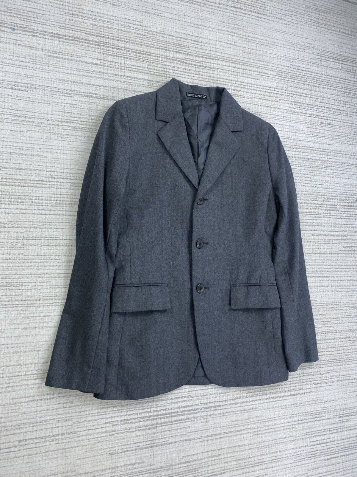 Designer × Vintage × Yohji Yamamoto Vintage Yohji Yamamoto INED Wool Blazer Size US S / EU 44-46 / 1 - 3 Thumbnail