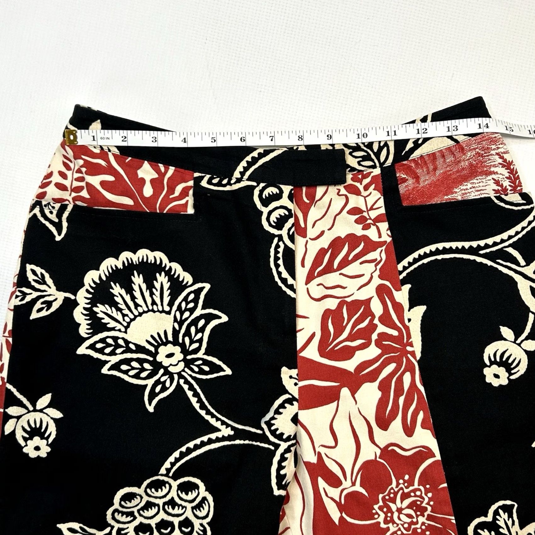 Vintage VINTAGE Tapp New York Capri Pants Shirt? Size 32" / US 10 / IT 46 - 5 Thumbnail