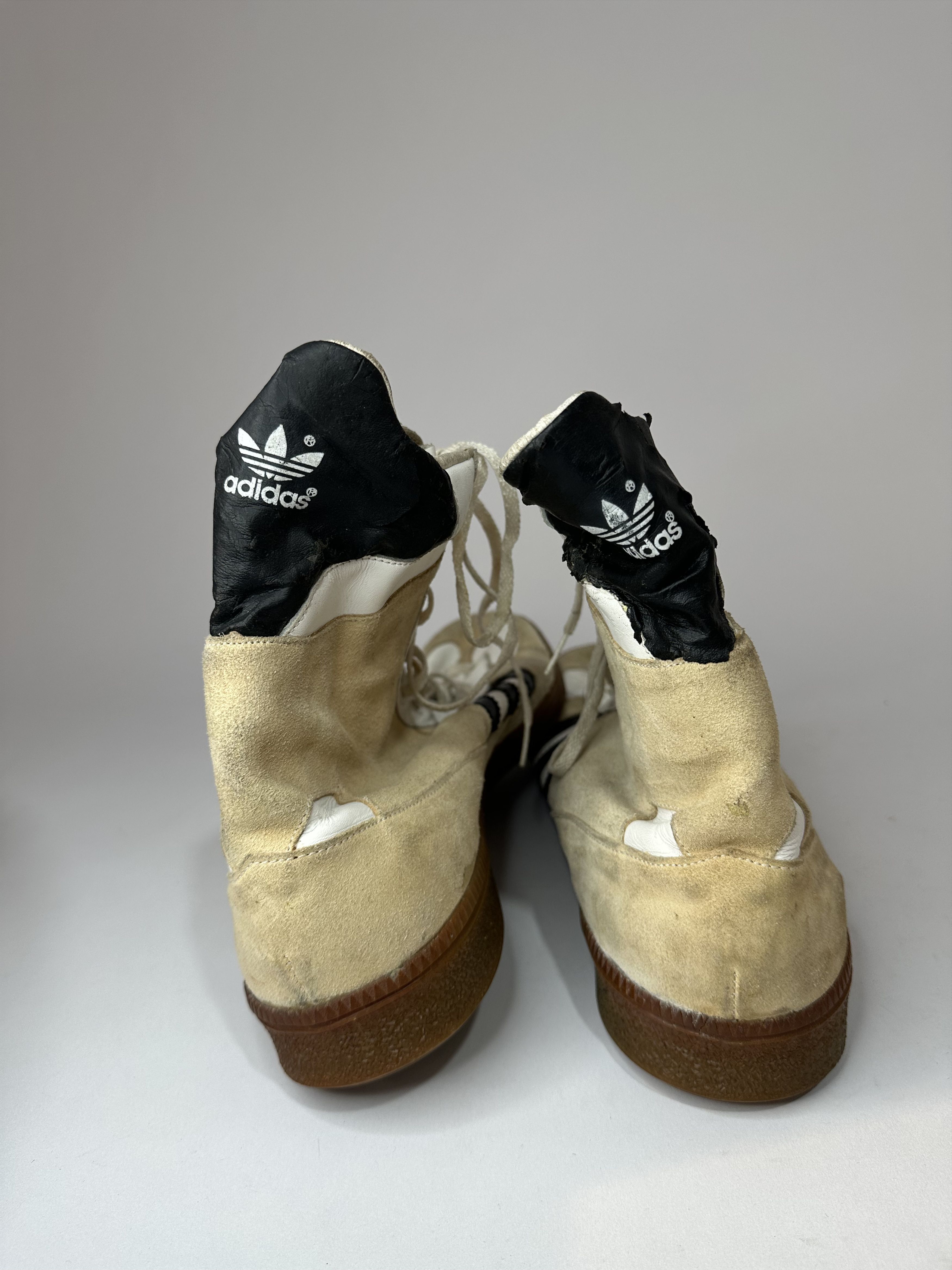 Adidas Vintage 80's Adidas Adimed Stabil Hi Top Sneakers. Size US 13 / EU 46 - 6 Thumbnail