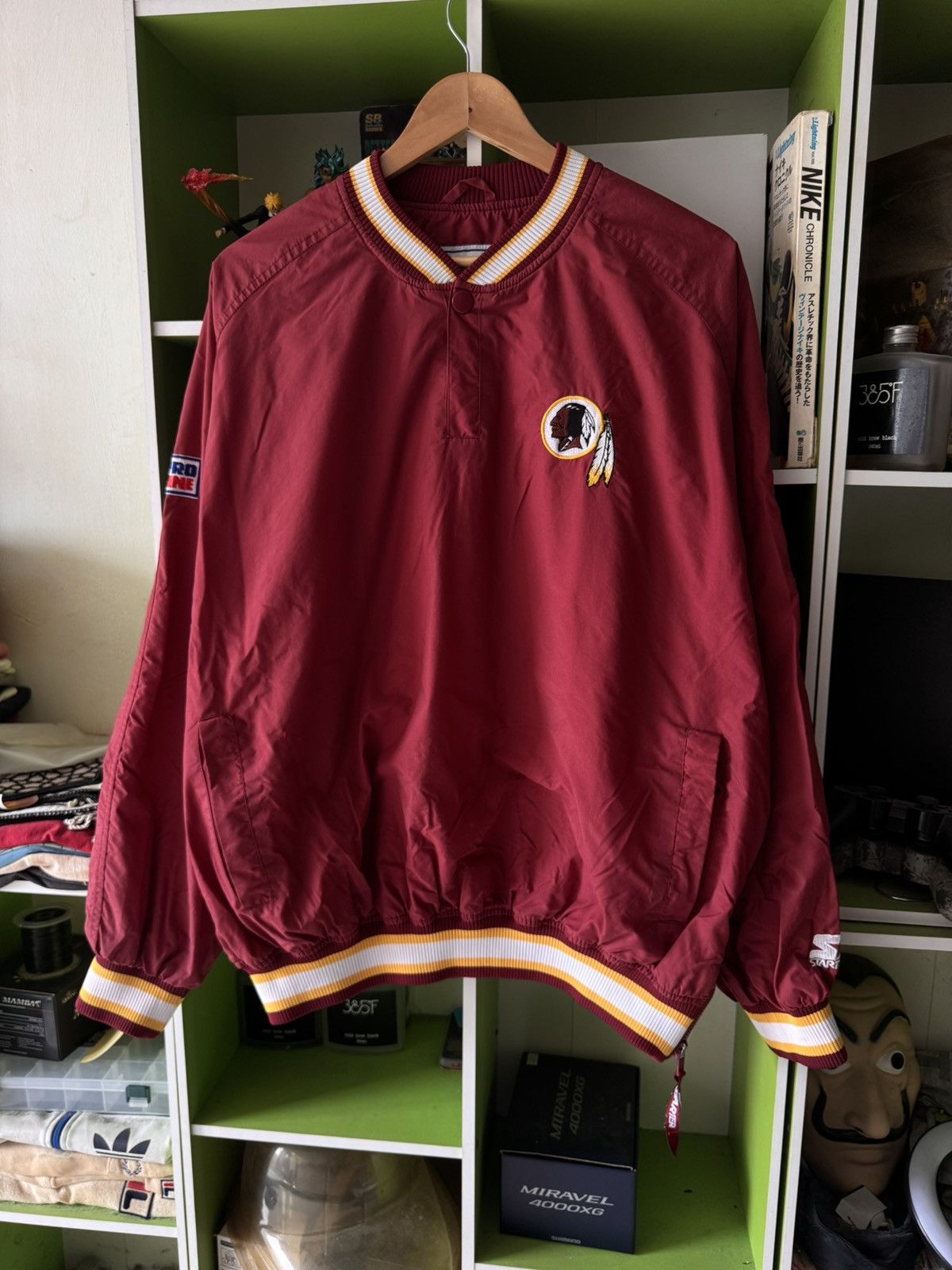 Starter VINTAGE 90s STARTER BY PRO LINE NFL REDSKIN Size US XL / EU 56 / 4 - 2 Thumbnail
