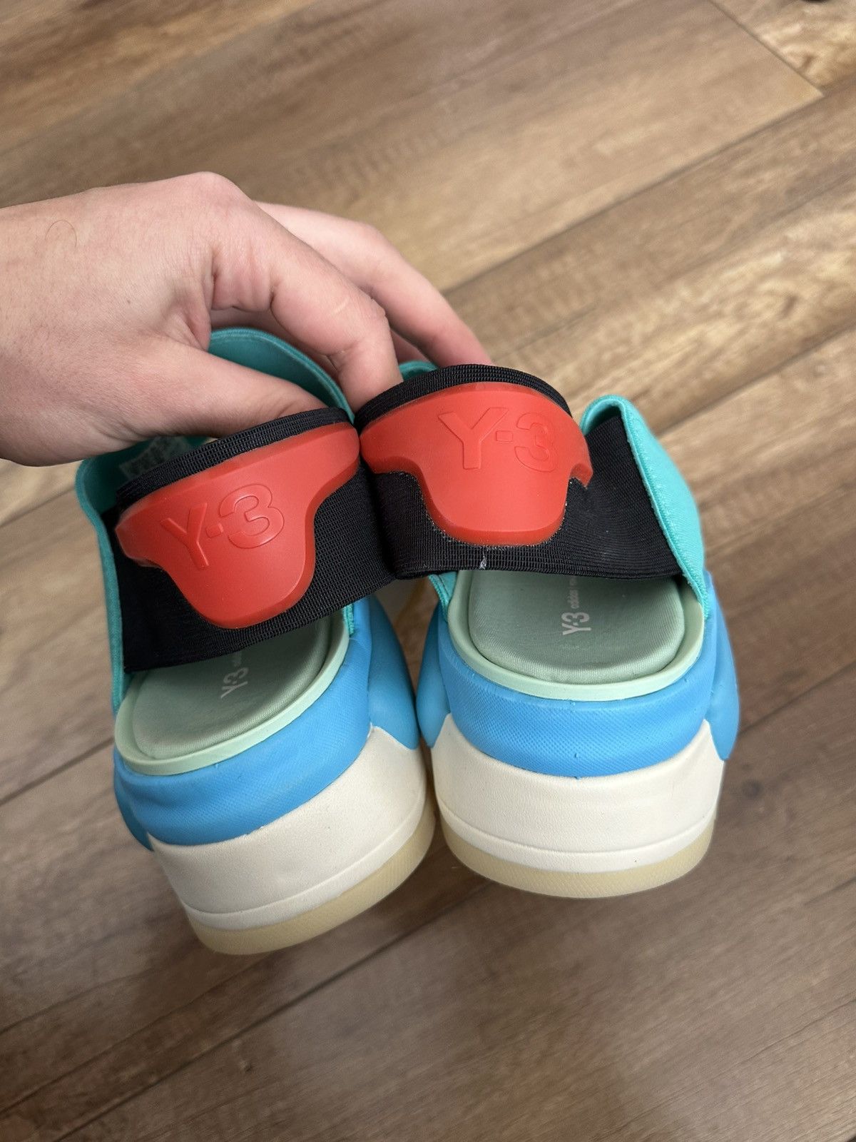 Y-3 Y-3 Adidas Yohji Yamamoto Hokori Sandals Shoes Size US 9 / EU 42 - 13 Thumbnail