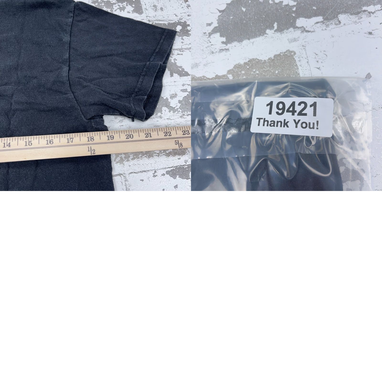 AAA VINTAGE ACDC Shirt Men M Black White Tee Band Tour Caveman Evolve Y2K Faded Size US M / EU 48-50 / 2 - 8 Thumbnail