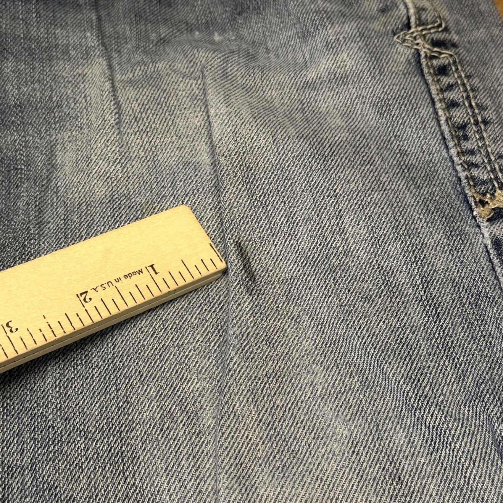 Ariat Ariat M5 Deadrun Arrowhead Straight Leg Jeans Mens 30x29 Blue Light Wash Denim Size US 30 / EU 46 - 4 Thumbnail