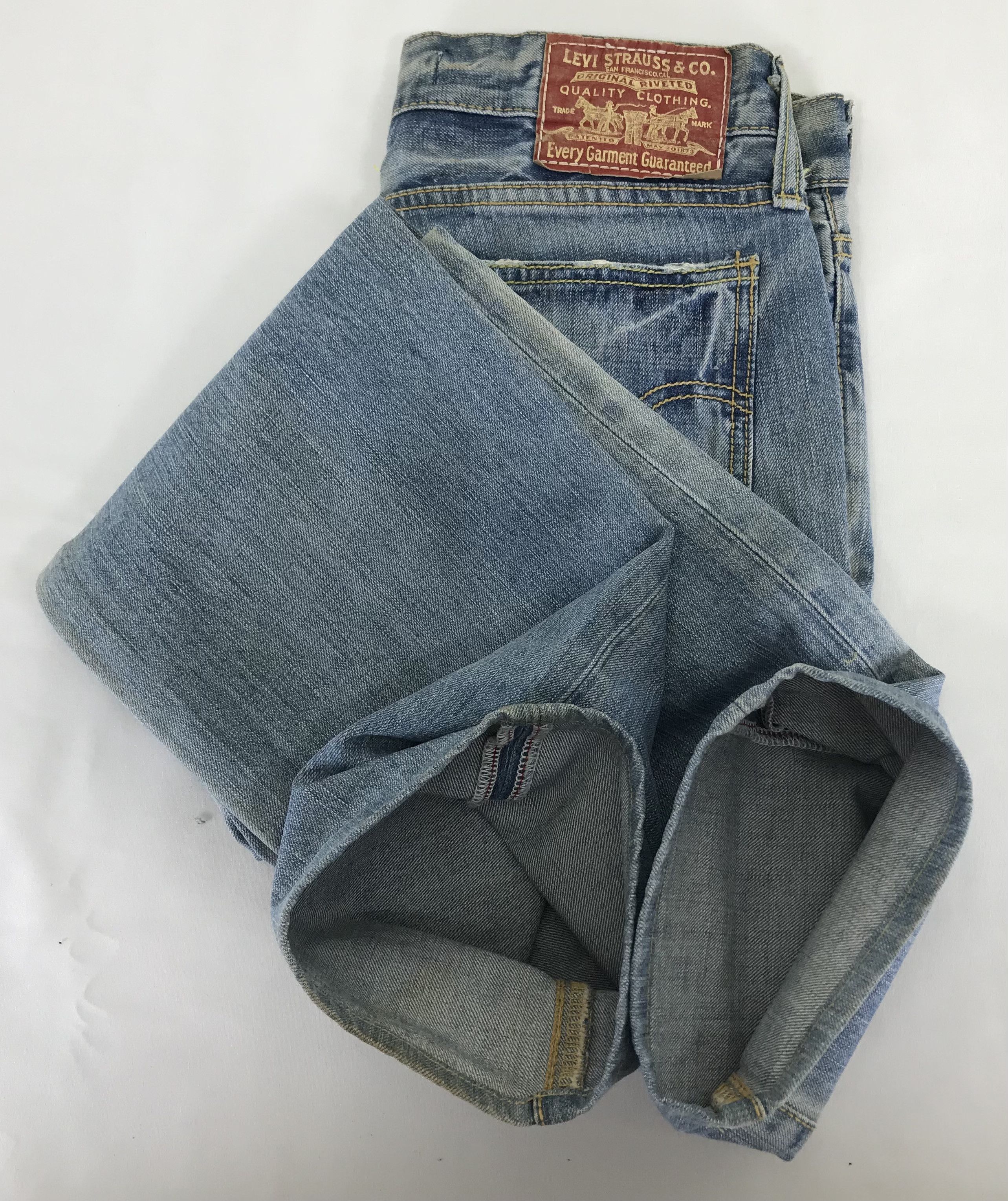 Levi's Vintage Levi's 502 Blue Wash Jeans Size 29" - 13 Thumbnail