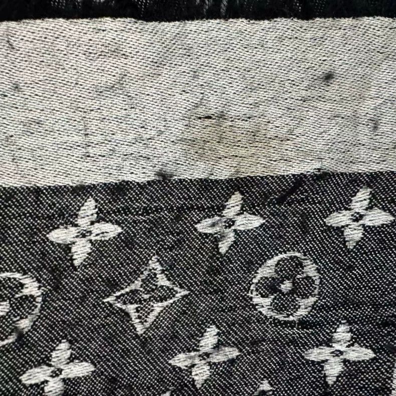 Louis Vuitton Louis Vuitton Louis Vuitton DoubleSided Wool Silk Shawl-25 Size ONE SIZE - 5 Thumbnail