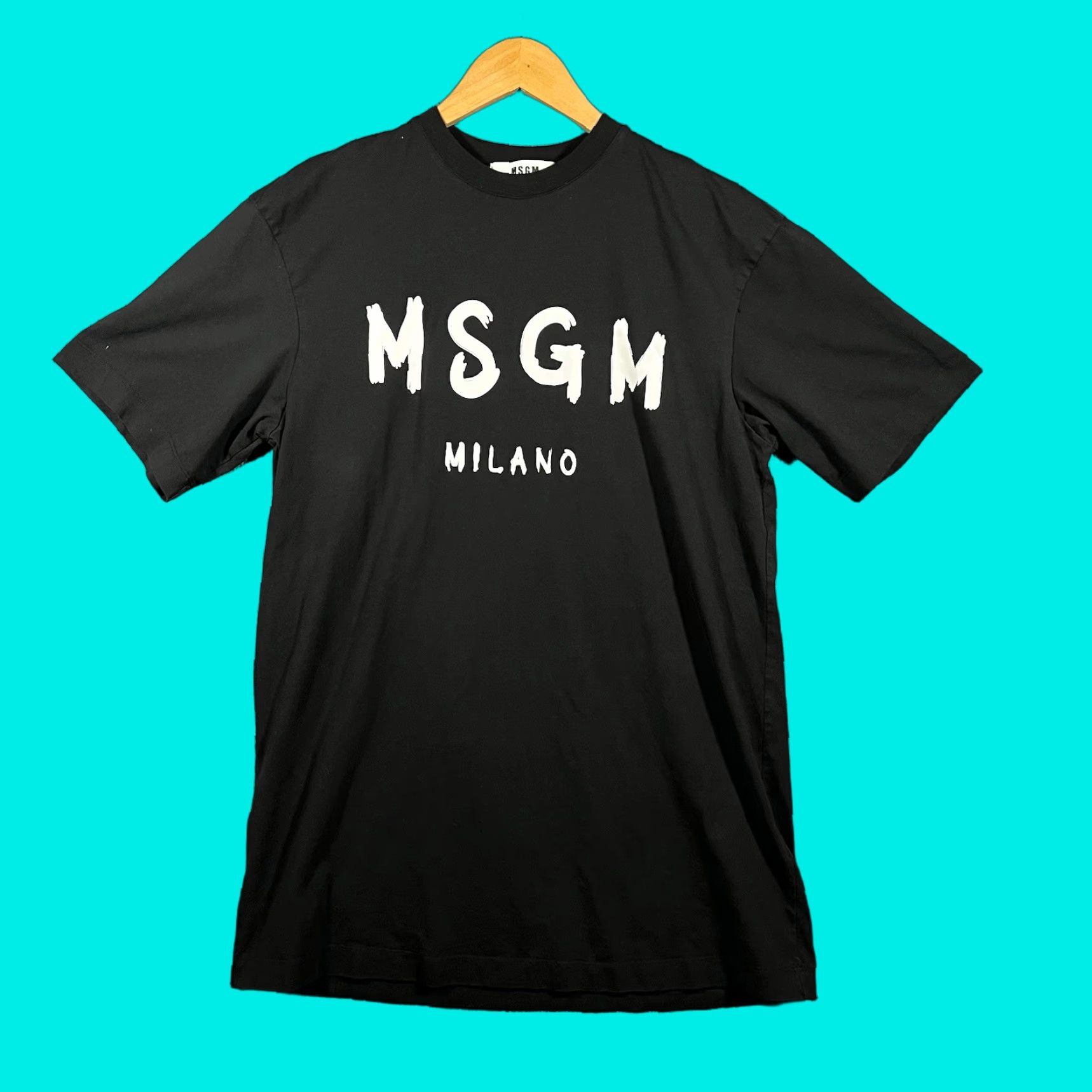限定‼️ MSGM チェックロゴ　Tシャツ　ssenseコラボ 限定‼️ MSGM チェックロゴ Tシャツ ssenseコラボ 【公式通販】