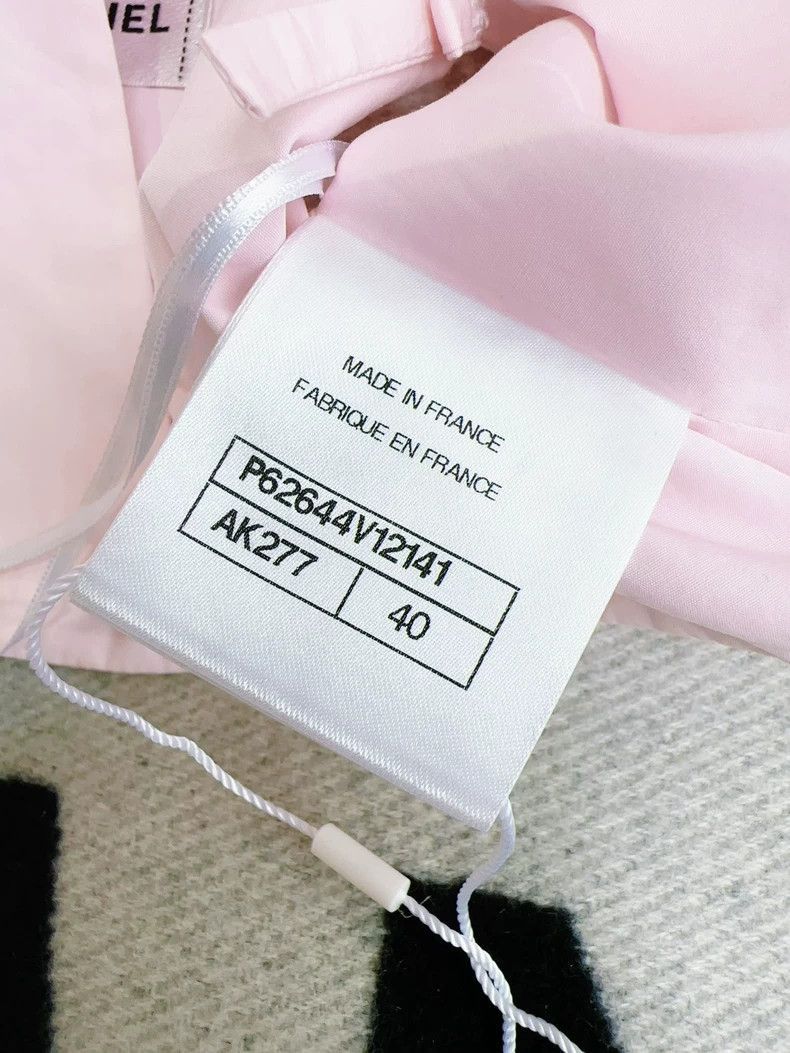 Chanel Chanel Pink Bow Camellia Strapless Top Size M / US 6-8 / IT 42-44 - 7 Thumbnail