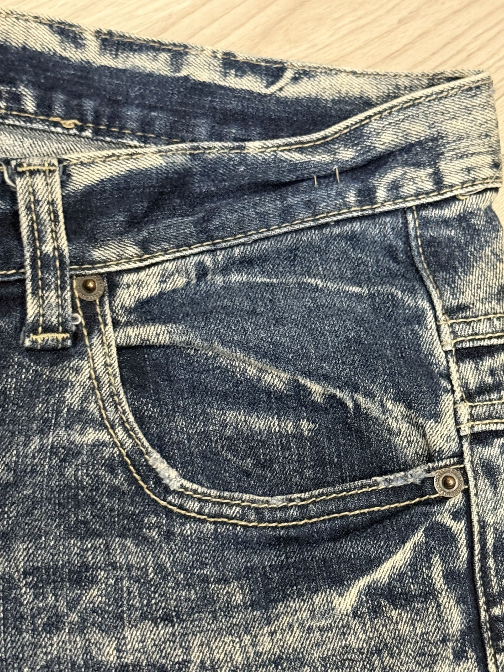 Japanese Brand Hells Bells Designer Denim Size US 30 / EU 46 - 4 Thumbnail