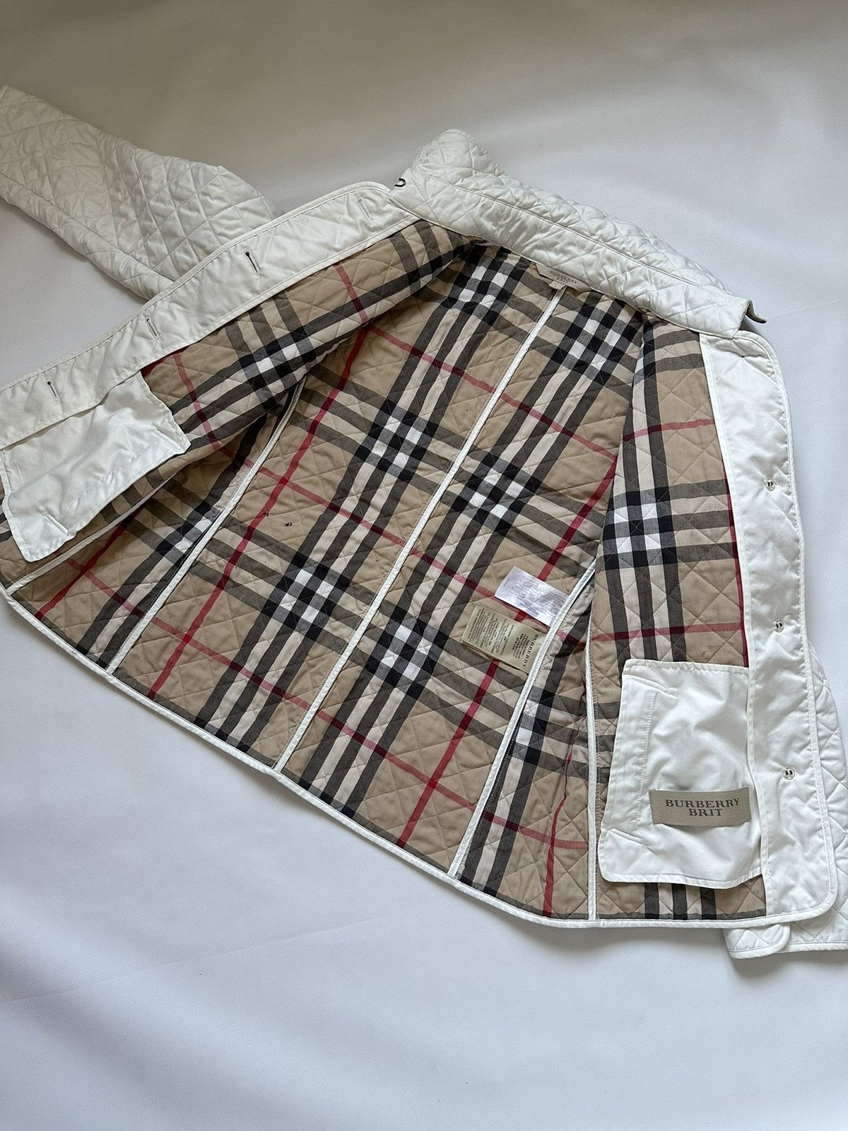 Burberry Burberry Quilted Jacket Size L / US 10 / IT 46 - 1 Thumbnail
