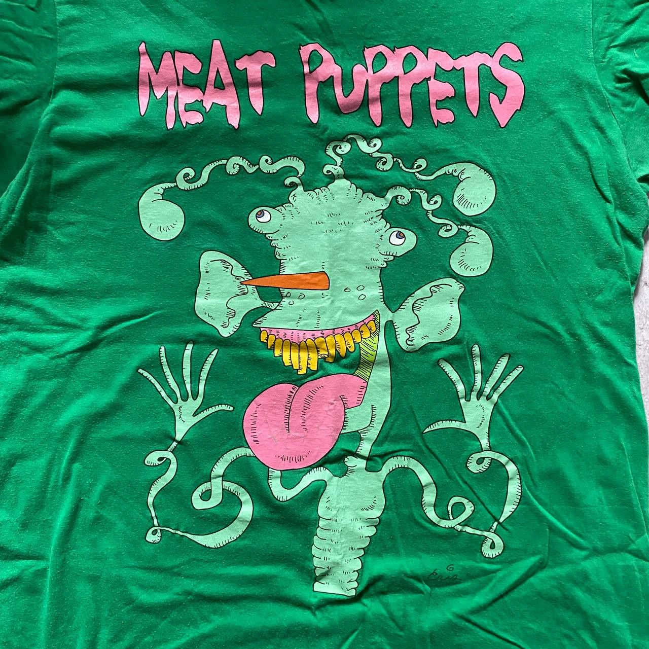 Band Tees VINTAGE Y2K MEAT PUPPETS AMAZING RARE BAND TEE 316 Size US M / EU 48-50 / 2 - 2 Thumbnail