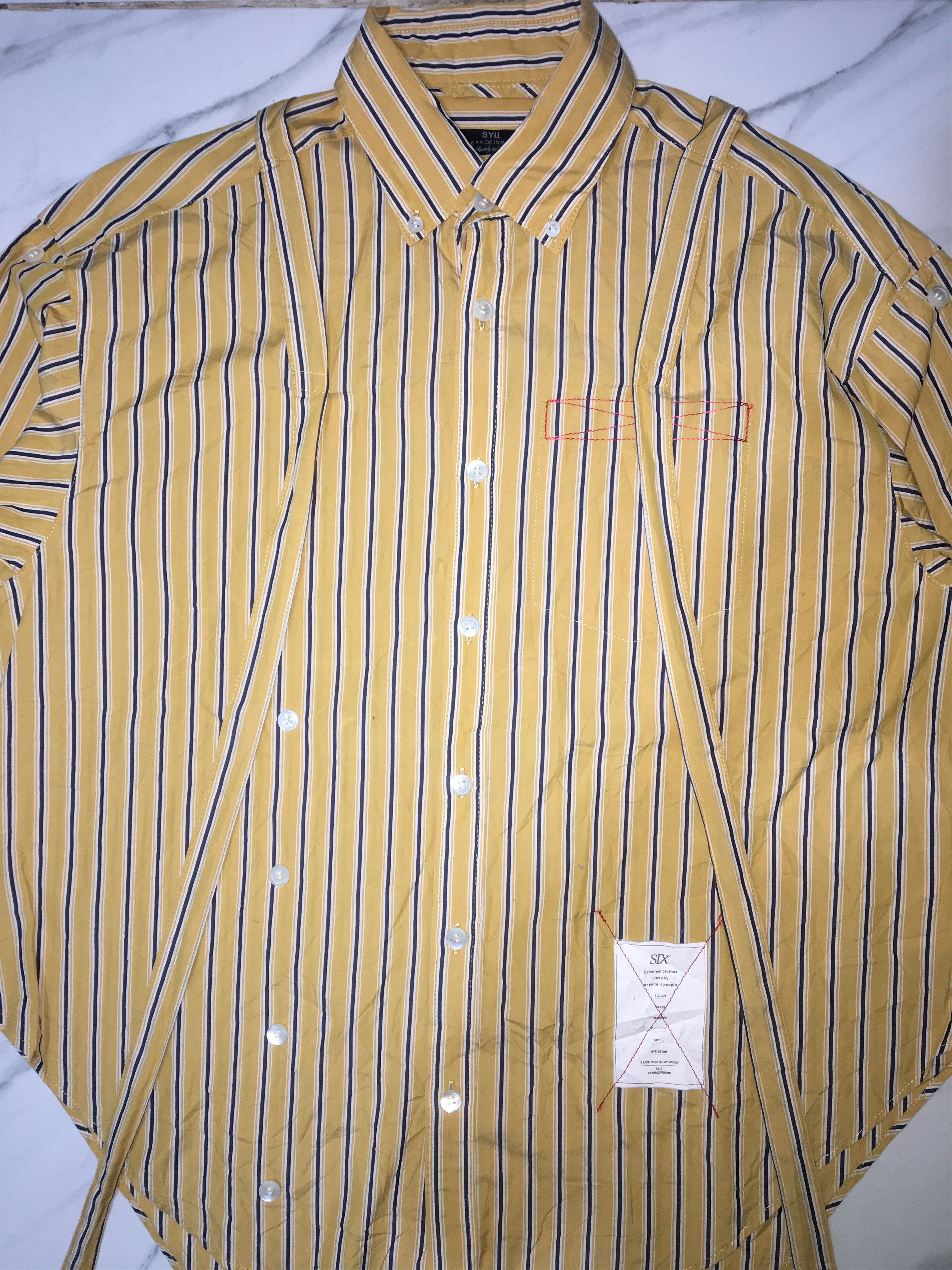 Japanese Brand SYU l Take Pride In My Work (Button Ups) Size US M / EU 48-50 / 2 - 3 Thumbnail