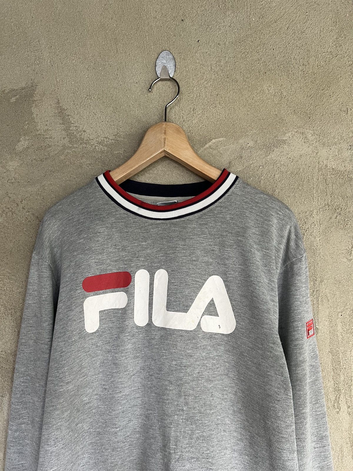Fila Fila Spell Out Sweatshirt Size US M / EU 48-50 / 2 - 3 Thumbnail