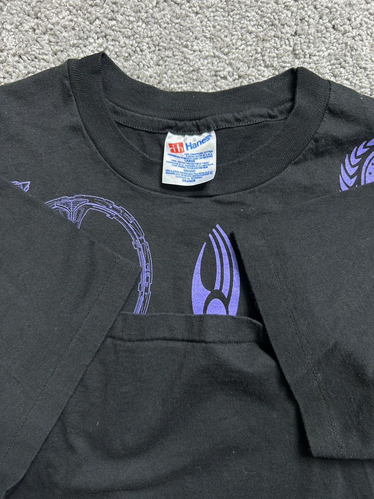 Vintage Vintage 90s Star Trek Next Generation Tee Single Stitch USA Size US L / EU 52-54 / 3 - 5 Thumbnail