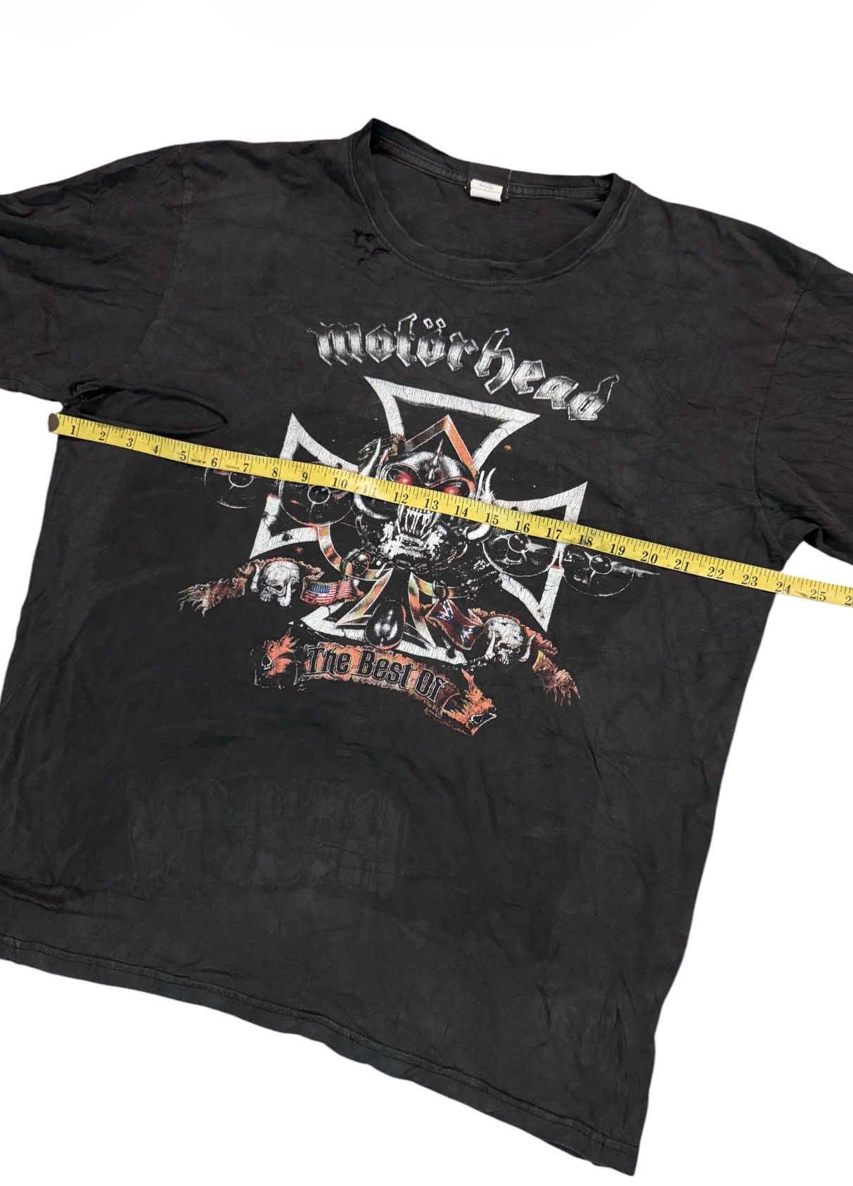 Band Tees Motor Head THE BEST OF Vintage Band T-shirt Skull Icon Size US L / EU 52-54 / 3 - 3 Thumbnail