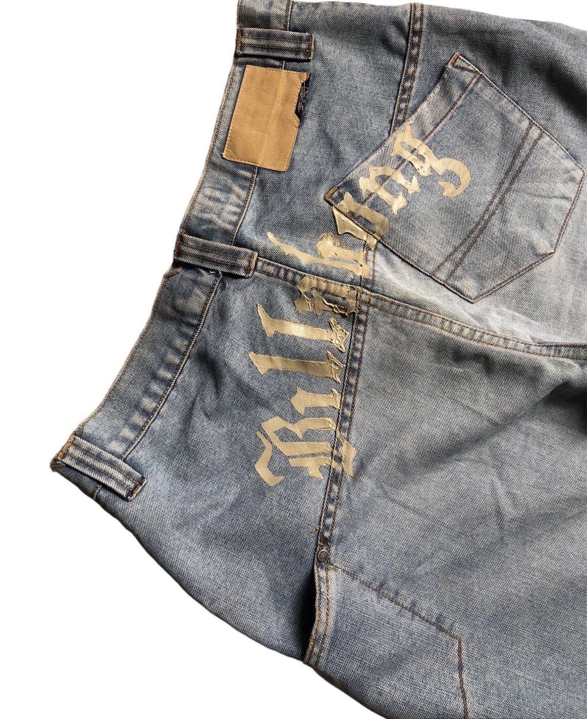 Billabong × Vintage Billabong spell out banana cut denim pants Size US 30 / EU 46 - 10 Thumbnail