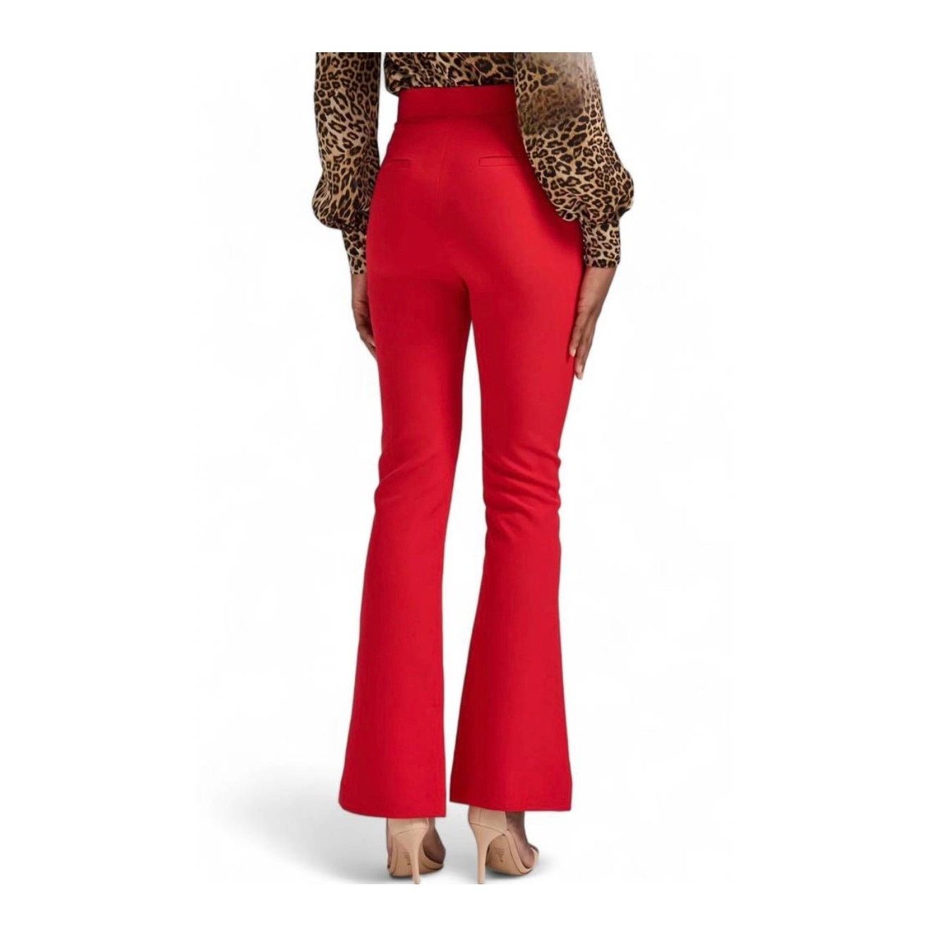 Generation Love NWT Generation Love Luca Crepe Pant Red size 0 Size 25" / US 0 / IT 36 - 2 Thumbnail