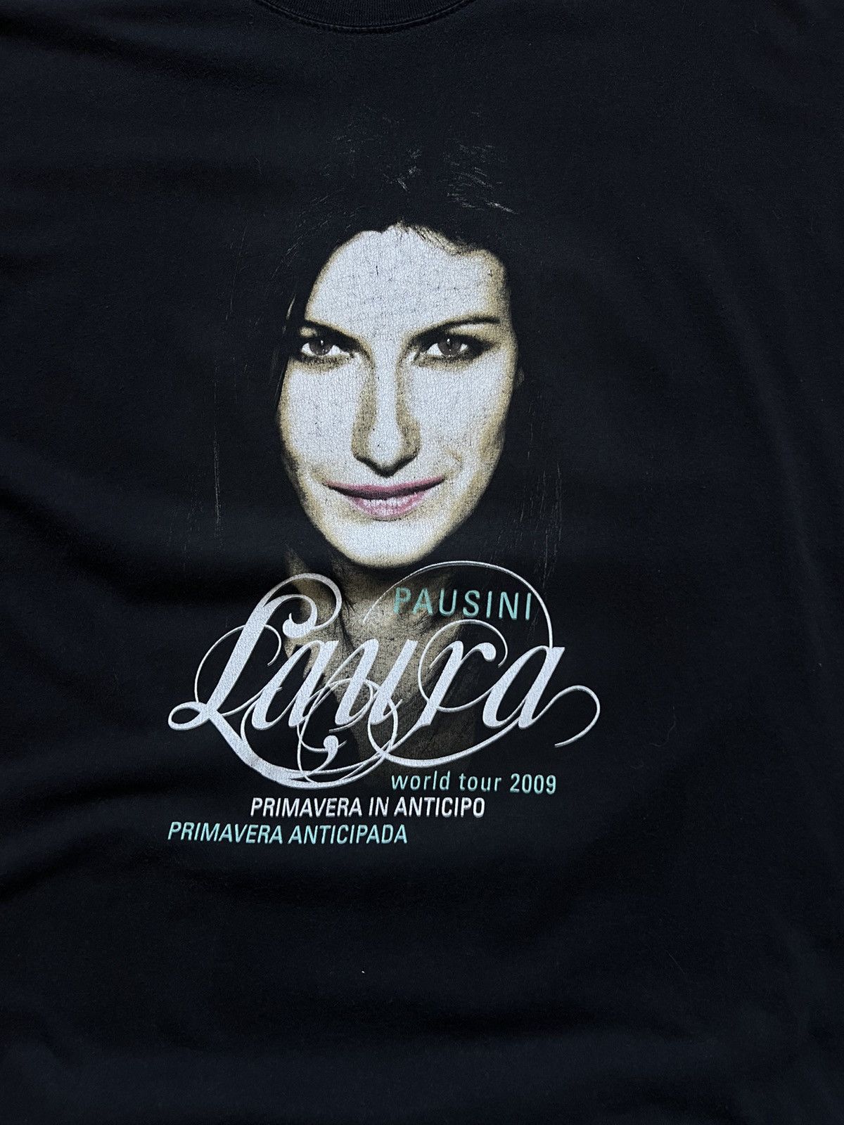 Band Tees 1997 Laura Pausini World Wide Tour Vintage T-Shirt Size US XL / EU 56 / 4 - 4 Thumbnail