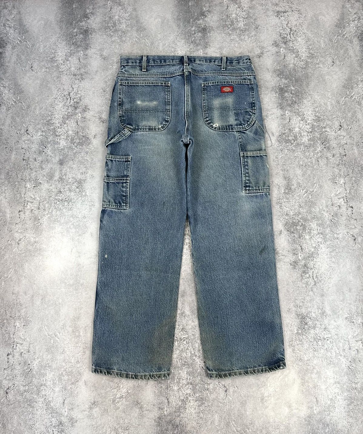 Dickies Vintage Dickies Double Knee Distressed USA Baggy Work Pants Size US 36 / EU 52 - 2 Thumbnail