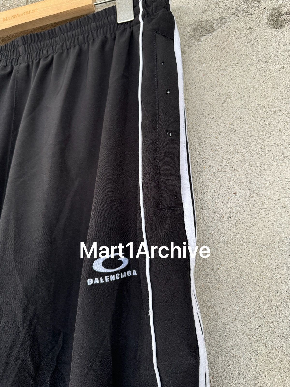 Balenciaga Balenciaga 25SS Double Ring Embroidered Five-Stripe Pants Size US 33 - 3 Thumbnail