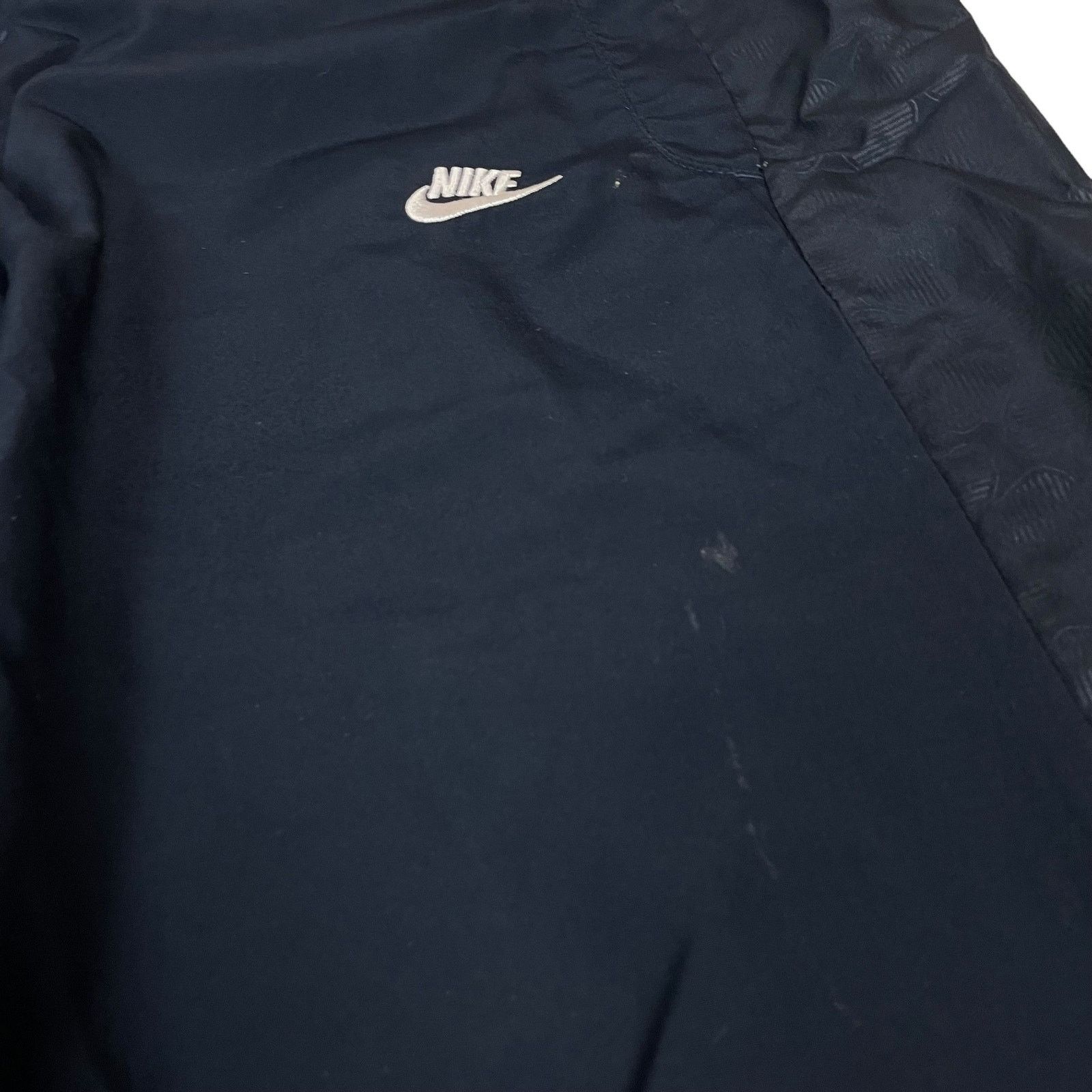 Nike × Vintage Nike Sportswear Mens Navy Swoosh High-Rise Track Pants Large Size US 30 / EU 46 - 4 Thumbnail