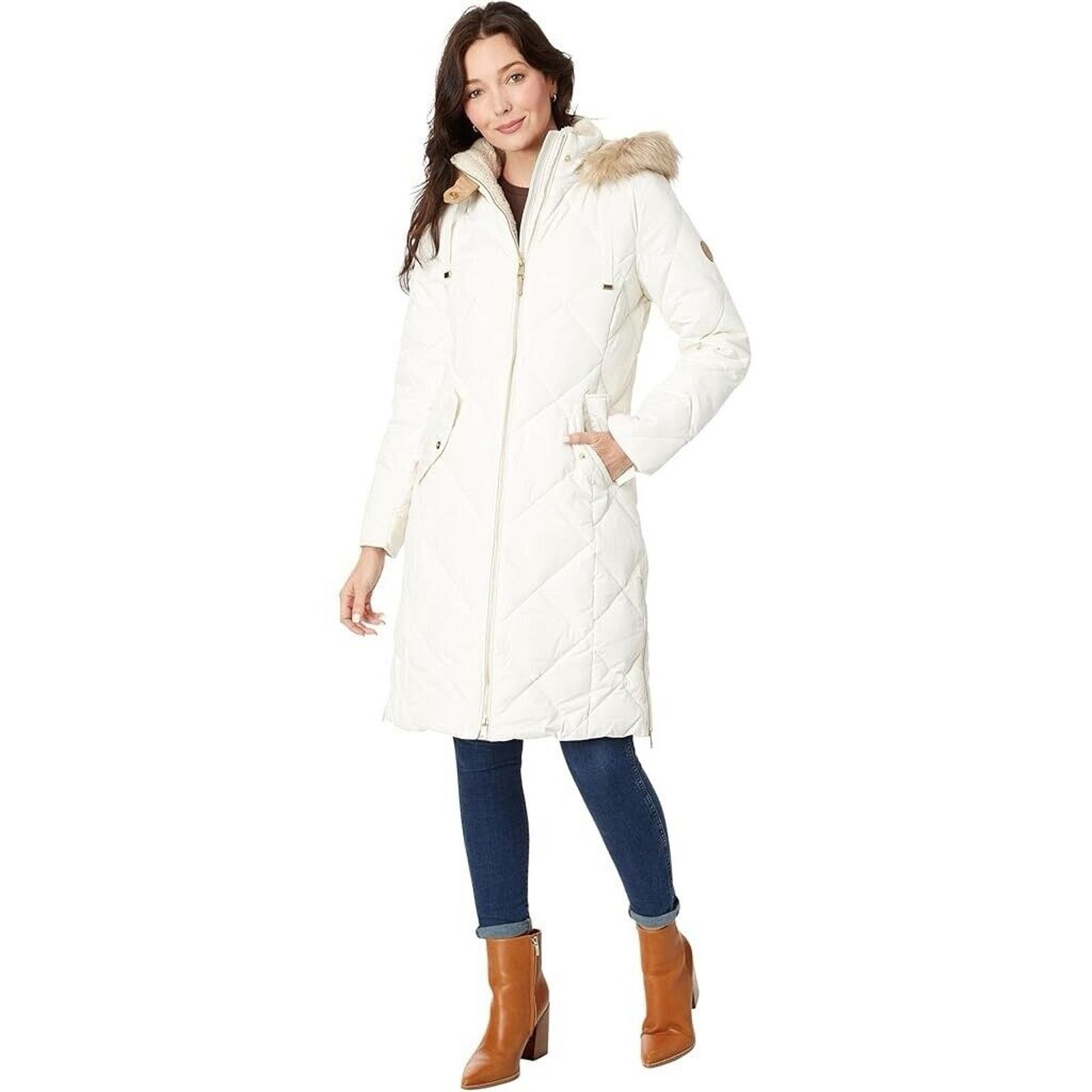 Ralph Lauren New Polo Ralph Lauren Women's Large Hooded Down Coat Size L / US 10 / IT 46 - 6 Thumbnail