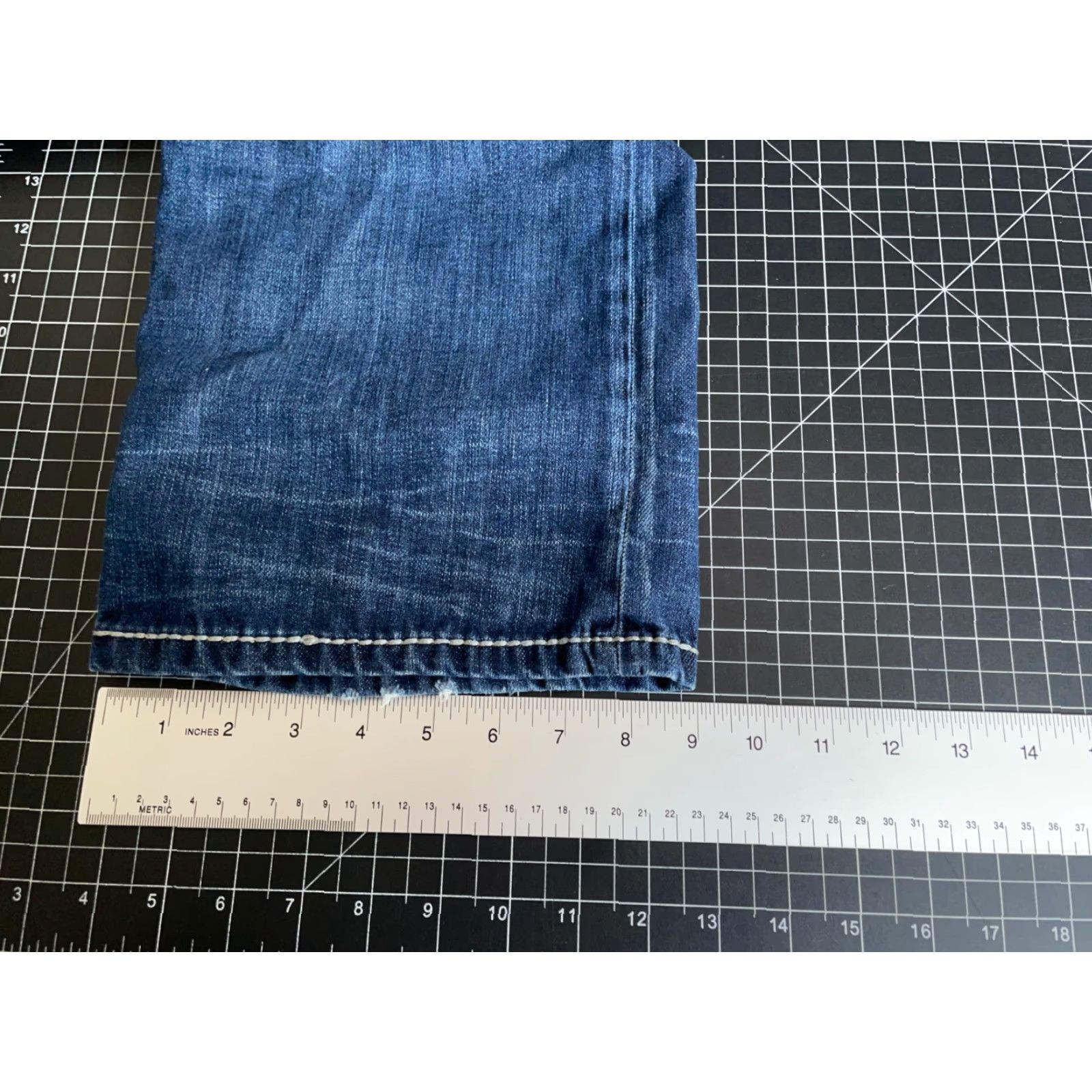 Silver Jeans Co. Silver Jeans Gordie Jeans Adult 36x29 Blue Denim Flap Pockets Straight 5-Pocket Mens Size US 36 / EU 52 - 7 Thumbnail