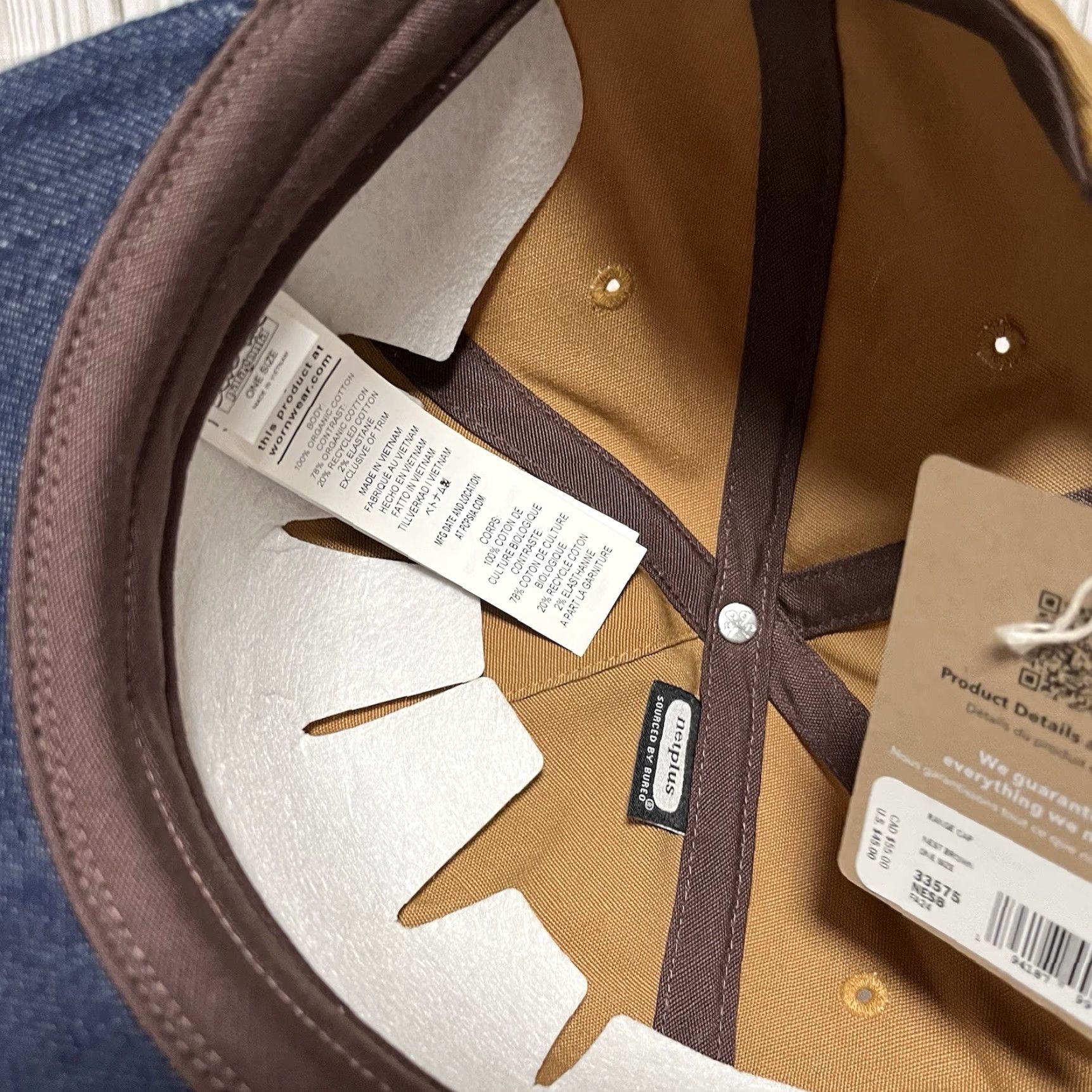 Patagonia Patagonia Hat Range Cap Snap Back Brown Tan Canvas Adjustable Men’s Adult NEW Size ONE SIZE - 8 Thumbnail