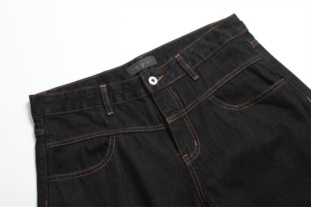 Japanese Brand × Jean Loose wide-leg men's cargo banana jeans y2k Size US 32 / EU 48 - 4 Thumbnail