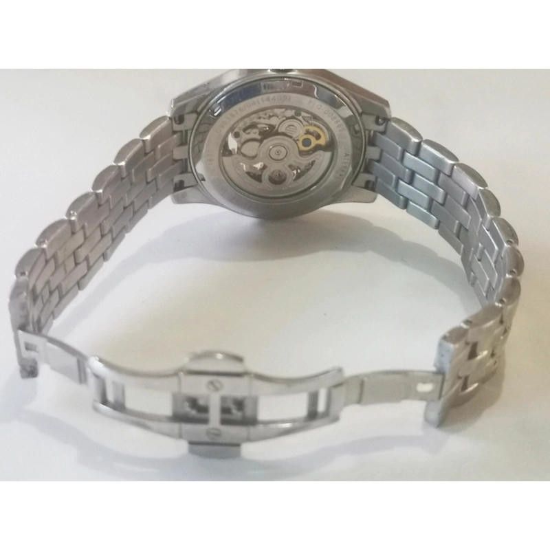 Designer Rotary men's black dial stainless steel bracelet watch Size ONE SIZE - 4 Thumbnail