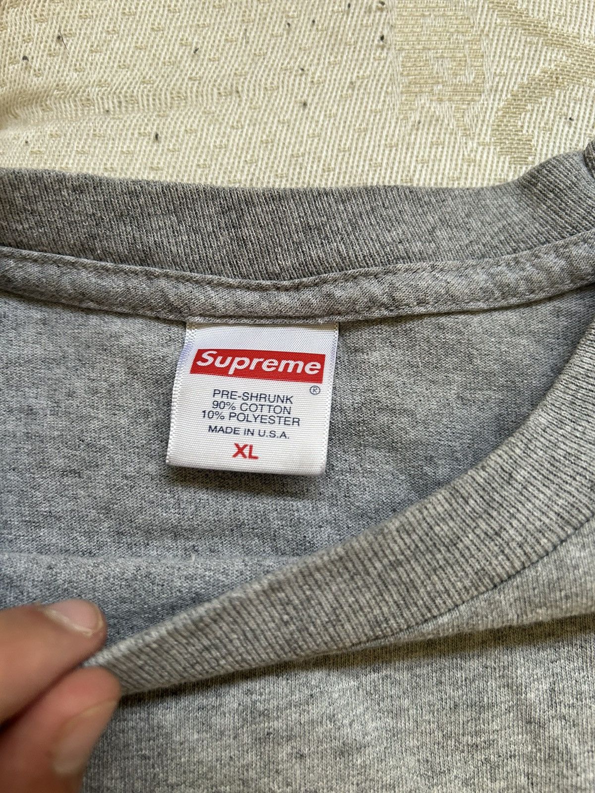 Supreme Supreme still talking shit Size US XL / EU 56 / 4 - 4 Thumbnail