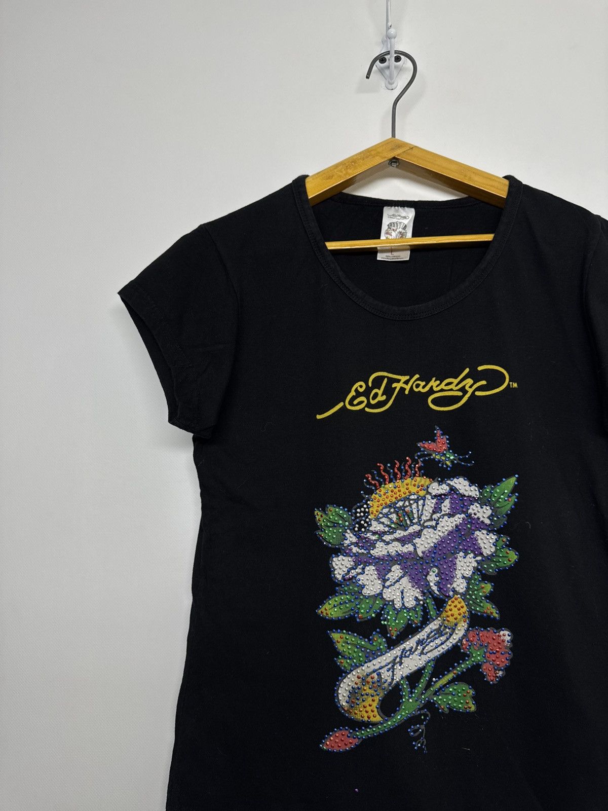 Ed Hardy Vintage Ed Hardy by Christian Audigier T-Shirt Size L / US 10 / IT 46 - 8 Thumbnail