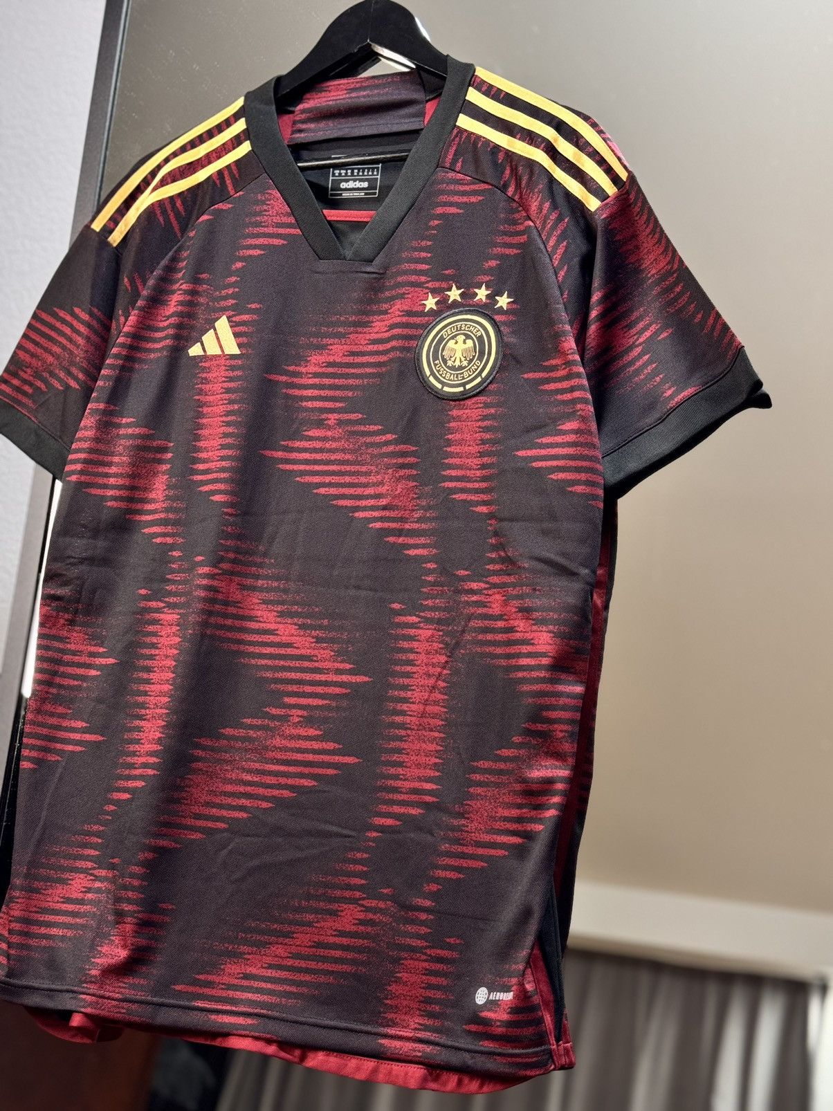 Adidas Germany Team 2022 2024 Away Adidas football Jersey shirt Size US XL / EU 56 / 4 - 4 Thumbnail