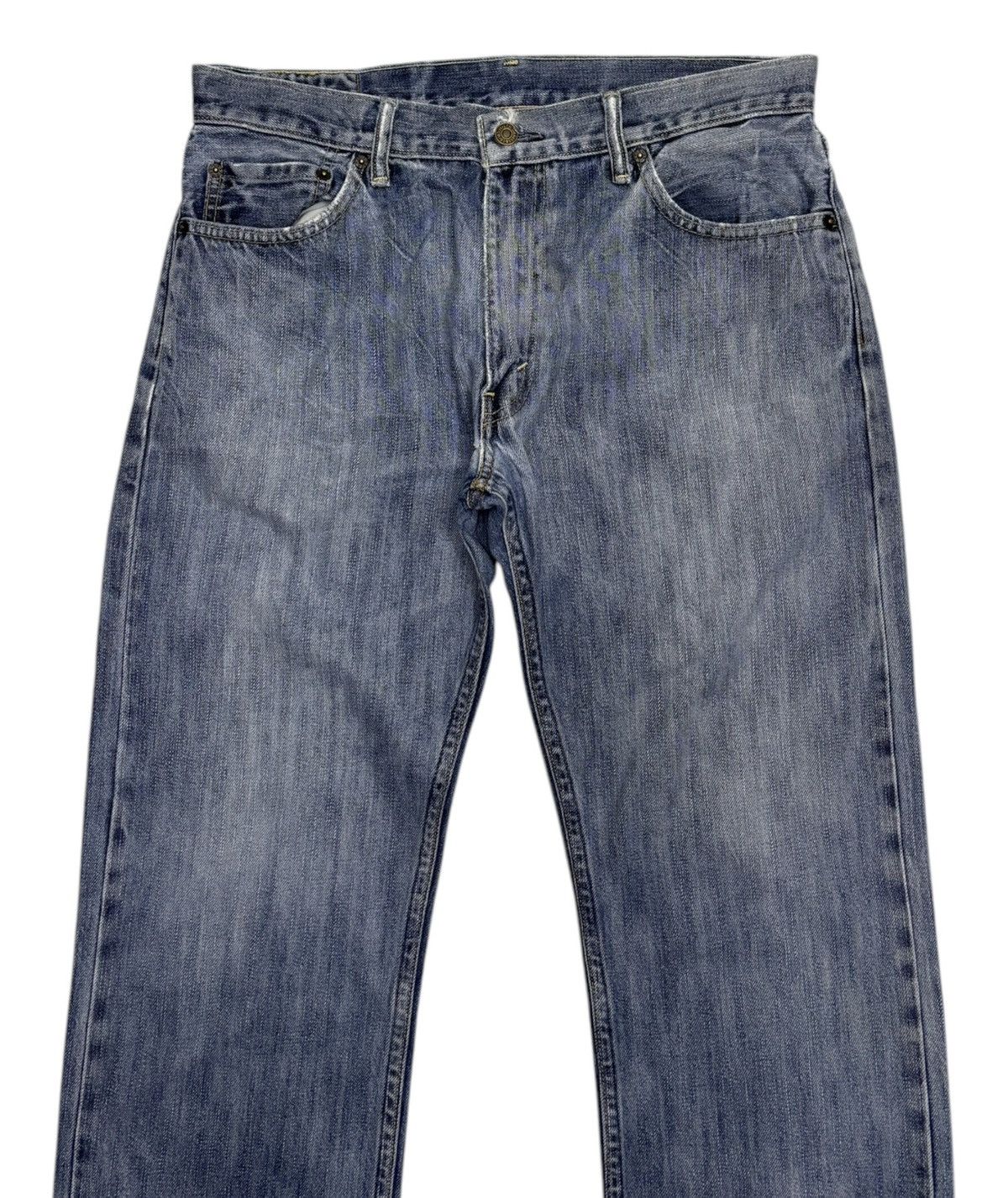 Hysteric Glamour VINTAGE LEVIS 505 SELVEDGE JEANS BAGGY DISTRESSED DENIM Size US 35 - 3 Thumbnail