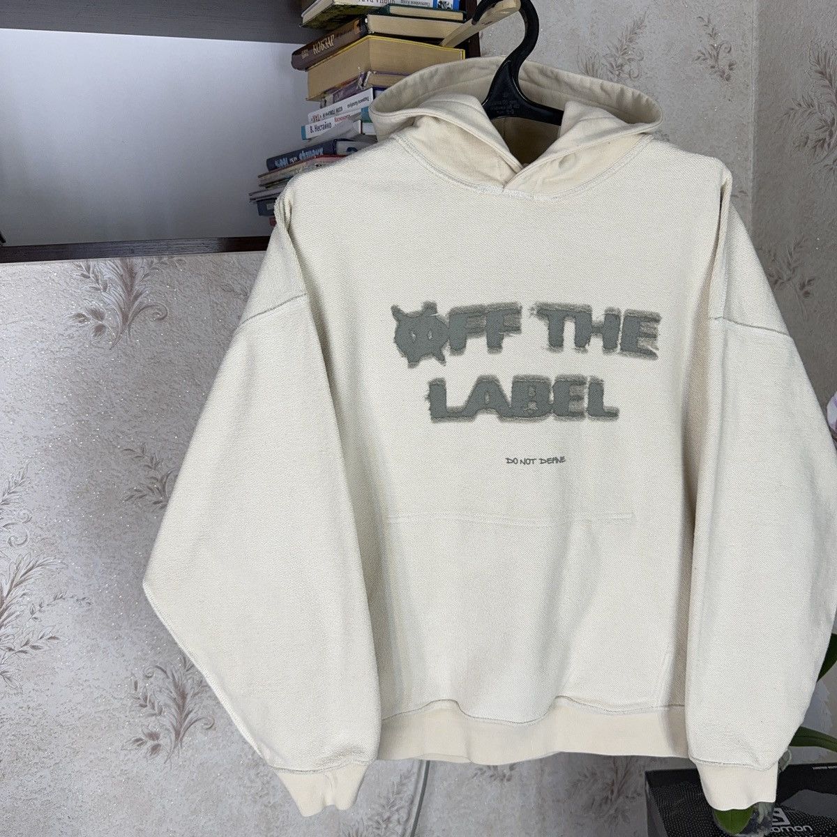 Spyder Off the Label Hoodie Reversible Boxy Fit Beige Streetwear XL Size US XL / EU 56 / 4 - 5 Thumbnail