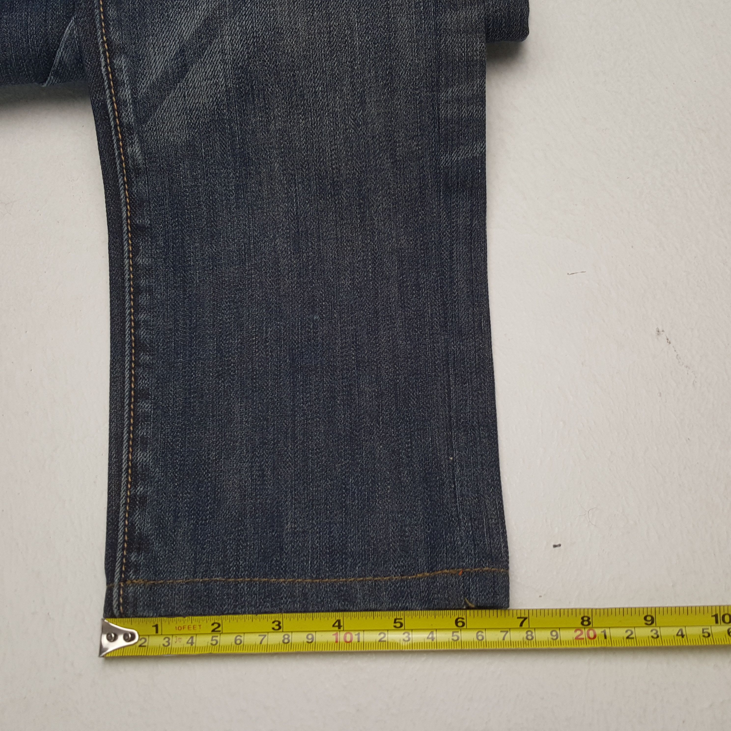 Christian Audigier × Designer × Vintage CHRISTIAN AUDIGIER Denim Fashion Designer Custom Art Jeans Size US 30 / EU 46 - 11 Thumbnail