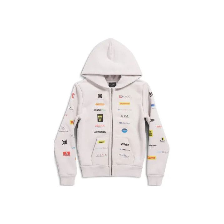 Balenciaga Balenciaga SS24 Logo Print Casual Hoodie Size US L / EU 52-54 / 3 - 1 Thumbnail