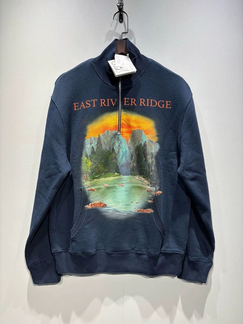 Loewe Loewe SS24 Landscape Zip High-Neck Sweatshirt Size US XS / EU 42 / 0 - 1 Thumbnail