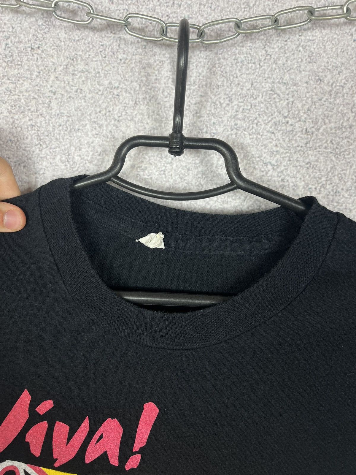 Other Vintage 1990s Viva MOÇAMBIQUE Art Single Stitch Tee Size US M / EU 48-50 / 2 - 4 Thumbnail