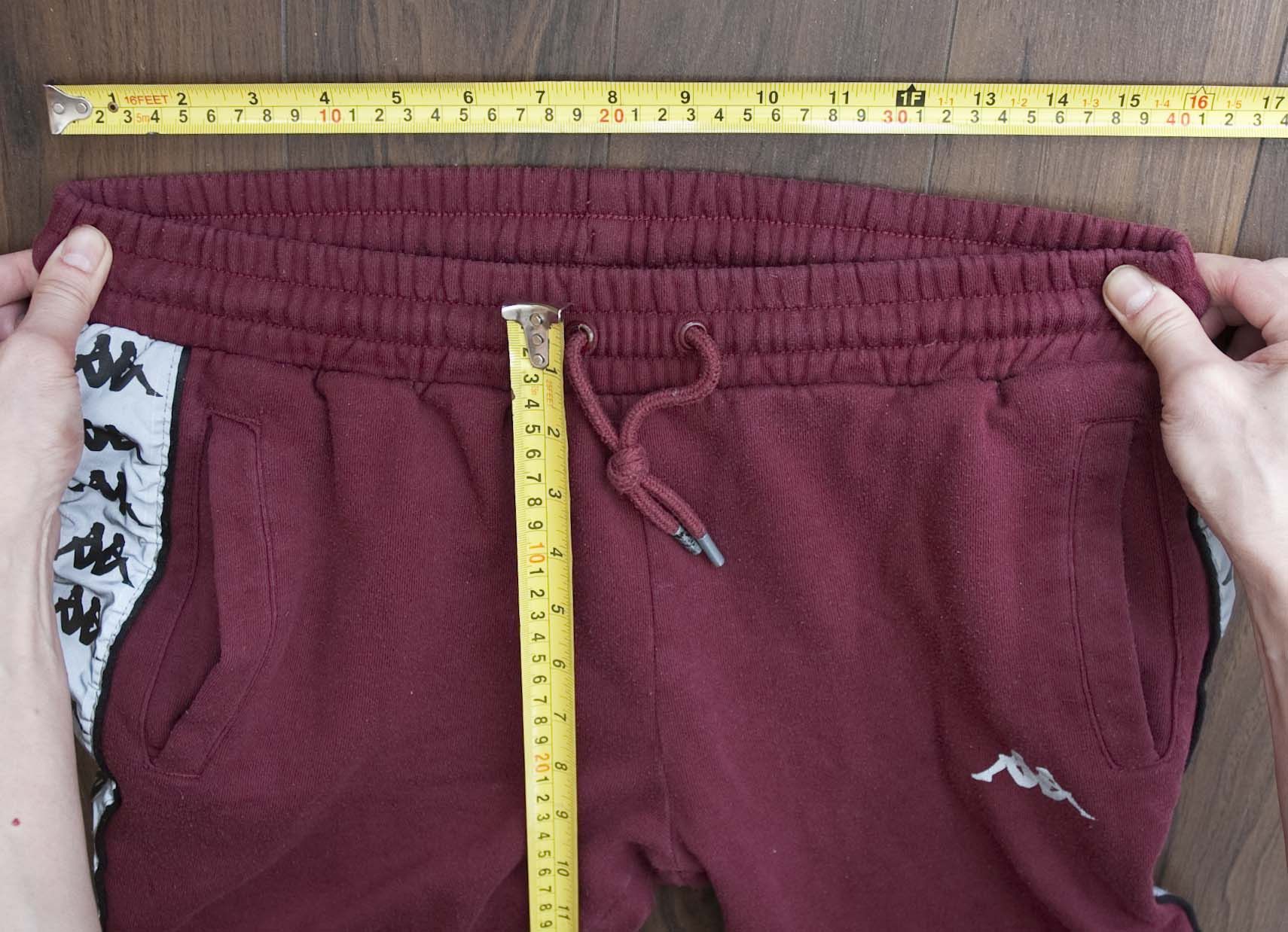 Kappa Kappa Sweatpants Jogger Size S/ 32x28.5 Burgundy Size US 32 / EU 48 - 3 Thumbnail