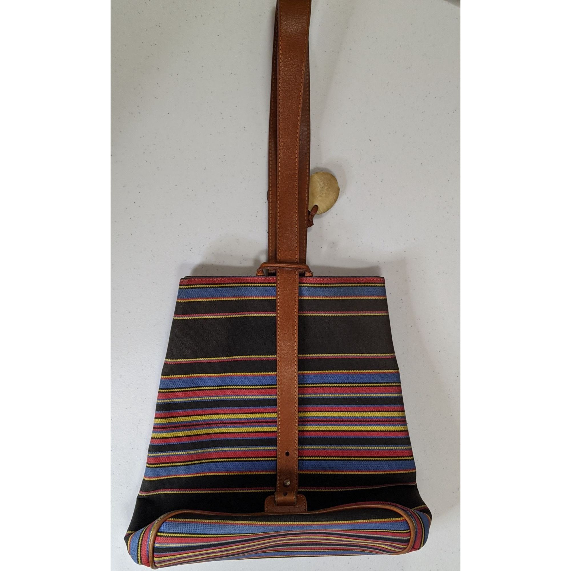 Other Boots N Bags Southwestern Canvas Sling Bag With Leather Acce Size ONE SIZE - 4 Thumbnail