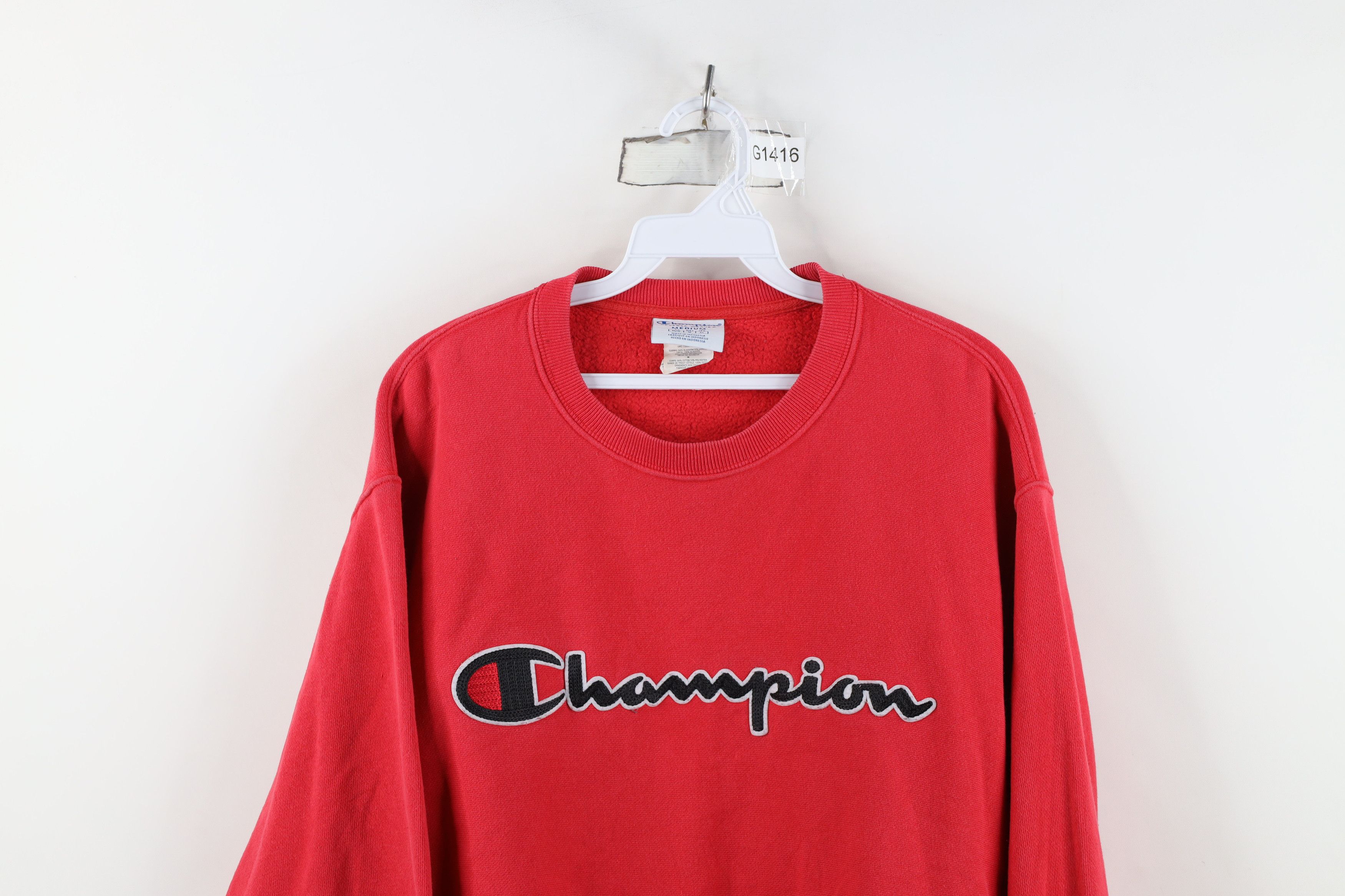Champion Champion Reverse Weave Heavyweight Crewneck Sweatshirt Red Size US M / EU 48-50 / 2 - 2 Thumbnail