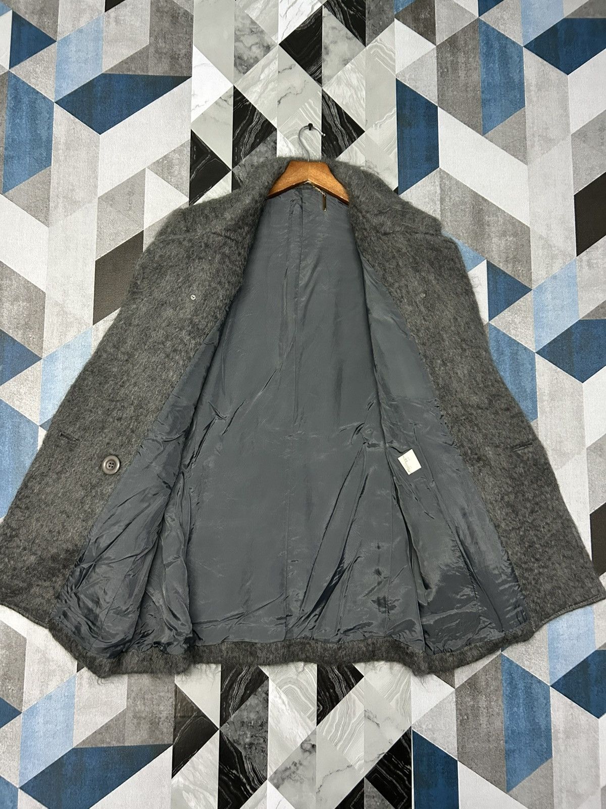 Japanese Brand 🔥🔥 BLUEBERRY FAUX FUR COAT Size US S / EU 44-46 / 1 - 3 Thumbnail