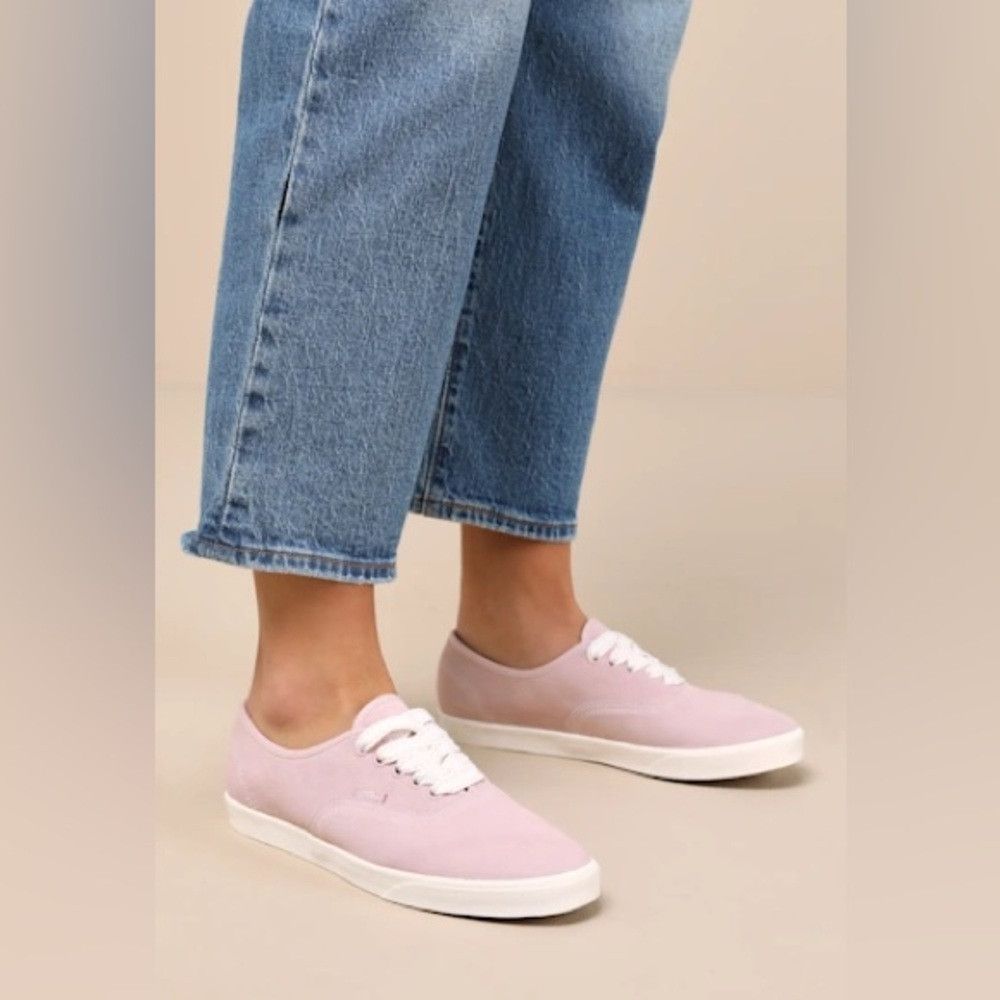 Vans authentic lowpro vans stitch lace sepia rose sneakers Size US 6 / IT 36 - 1 Thumbnail