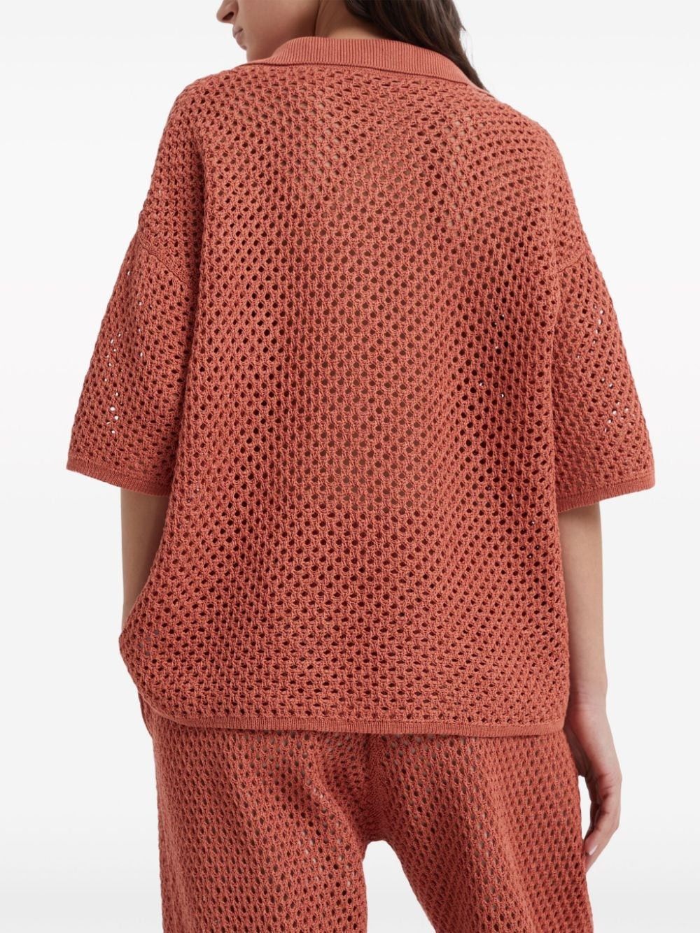 Brunello Cucinelli o1la1rc1a0425 Sweater in Orange Size XL / US 12-14 / IT 48-50 - 3 Thumbnail