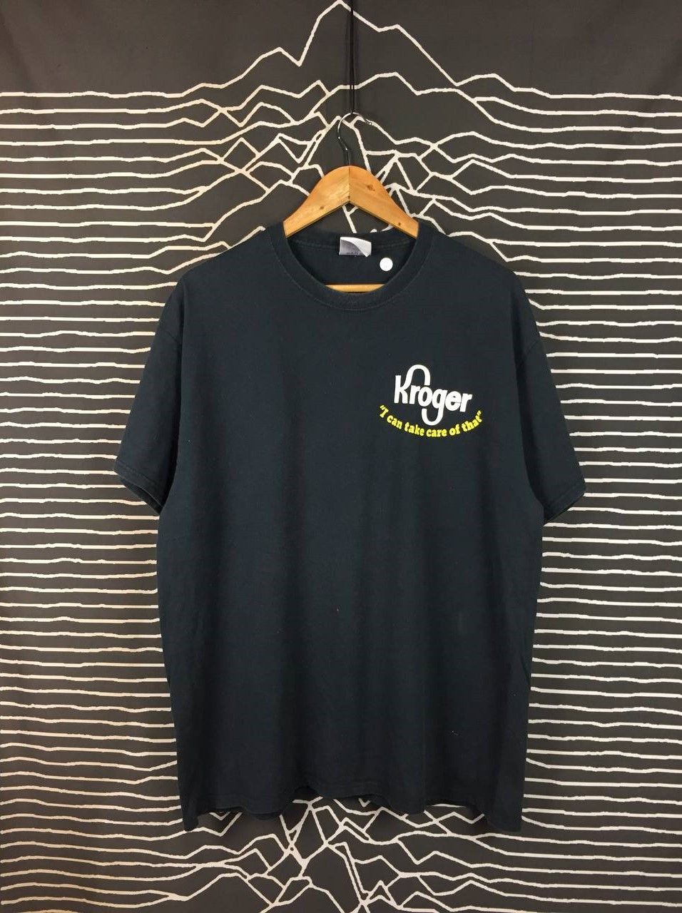 Vintage Vtg Great Food Low Prices Kroger Grocery Store Promo Tee Size US XL / EU 56 / 4 - 4 Thumbnail