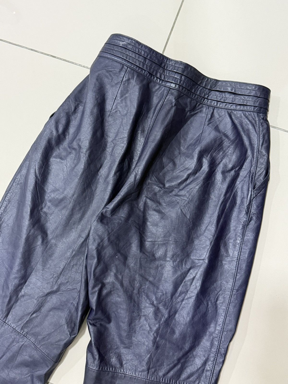 Genuine Leather × Japanese Brand × Vintage Yessica Leather Pants Size US 29 - 7 Thumbnail