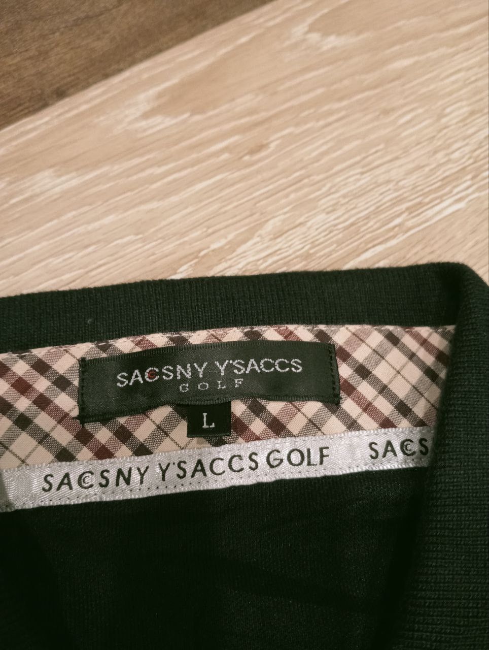 Yohji Yamamoto YOHJI YAMAMOTO SACSNY Y'SACCS GOLF POLO - SIZE L Size US L / EU 52-54 / 3 - 6 Thumbnail